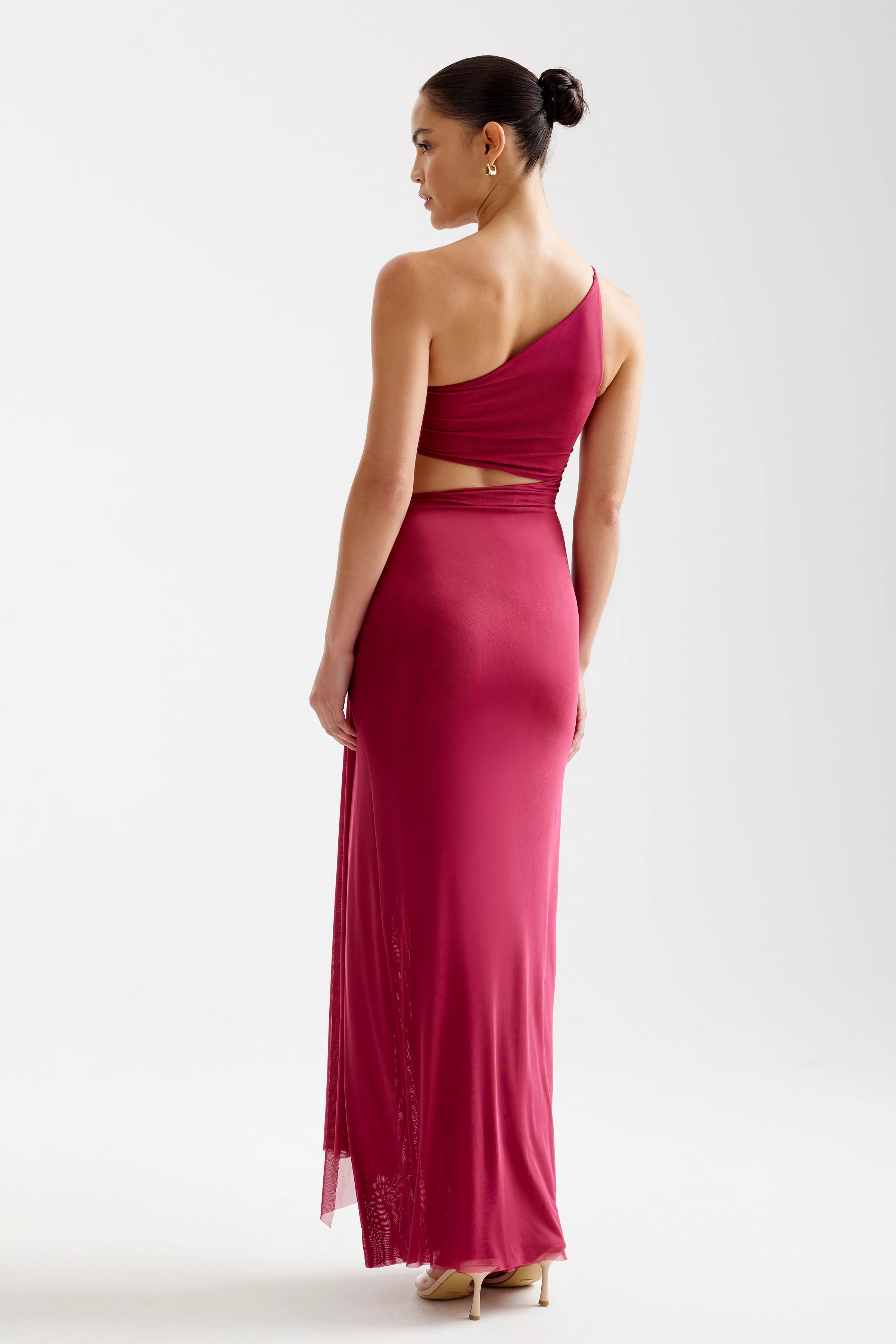 Asha Dress - Wine - Image 5