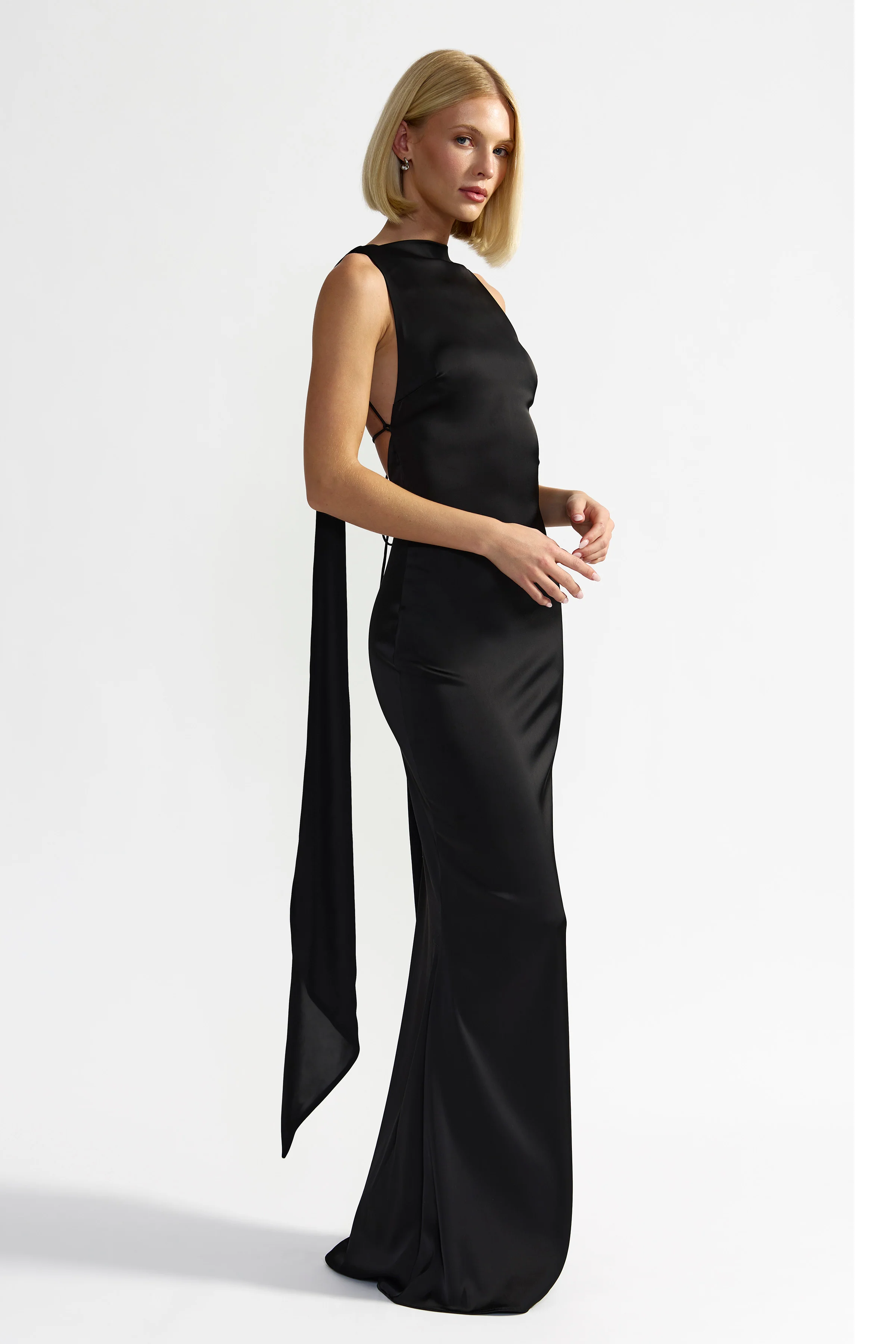 Audrey Dress - Black - Image 3