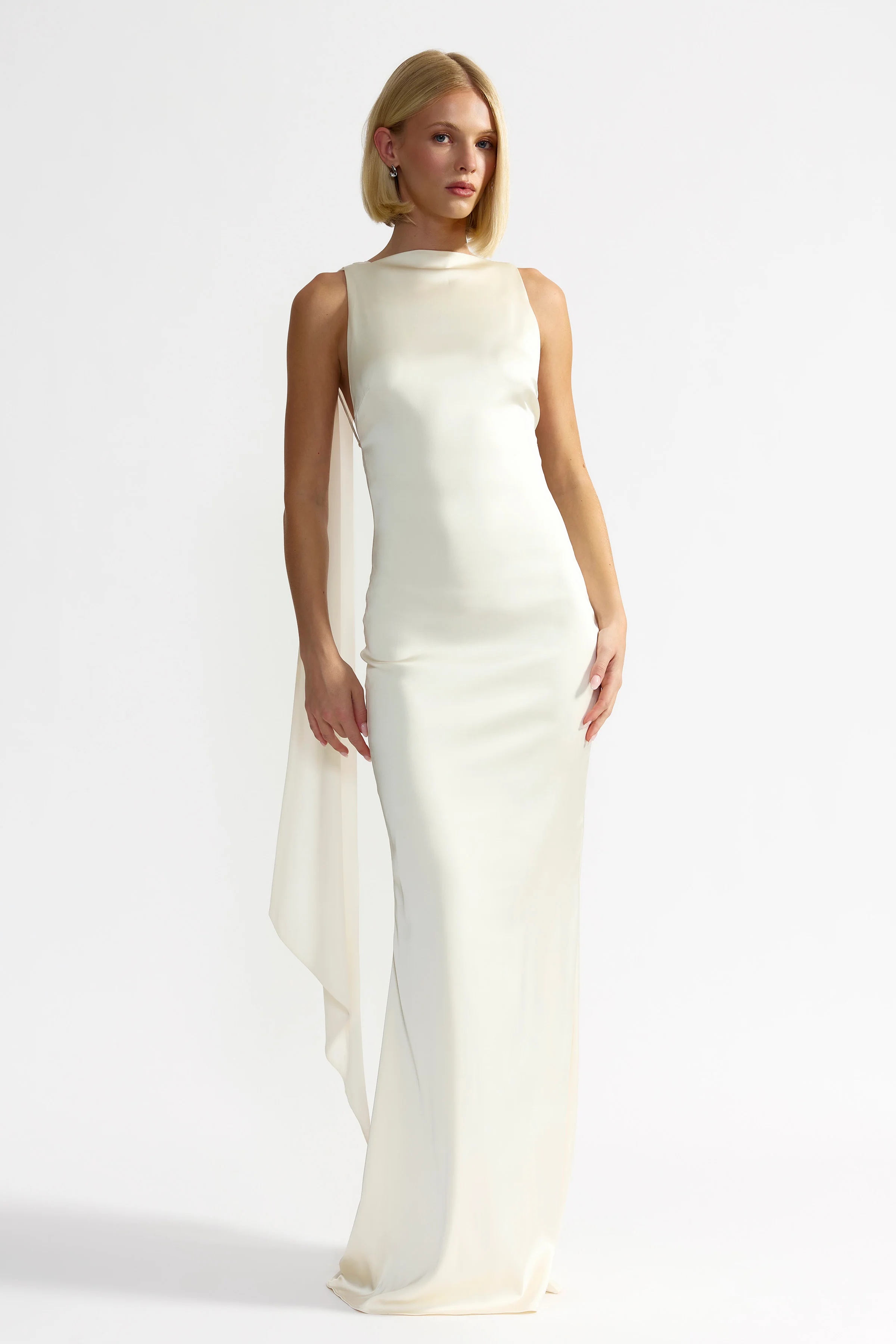 Audrey Dress - Butter Cream - Image 3