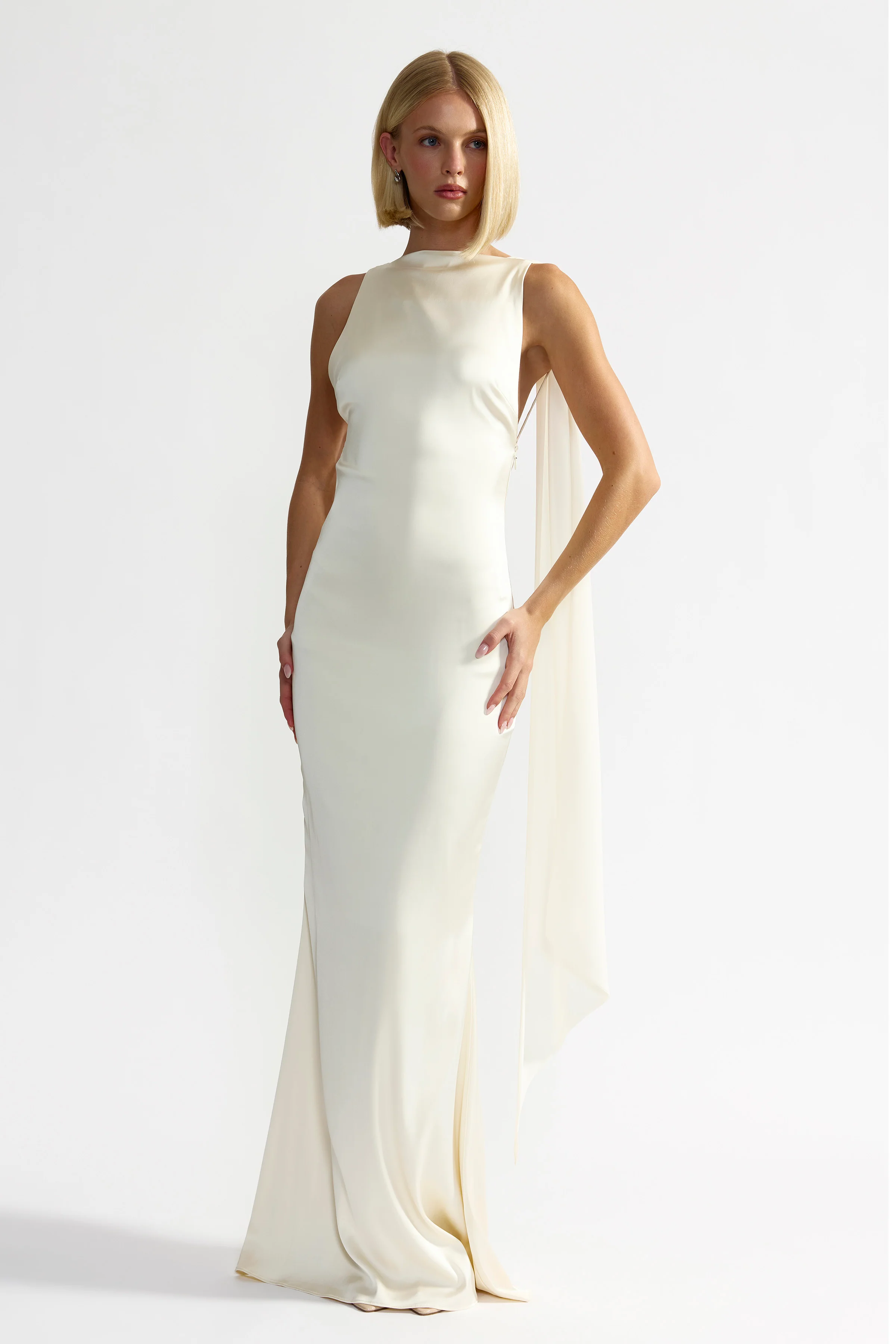 Audrey Dress - Butter Cream - Image 4
