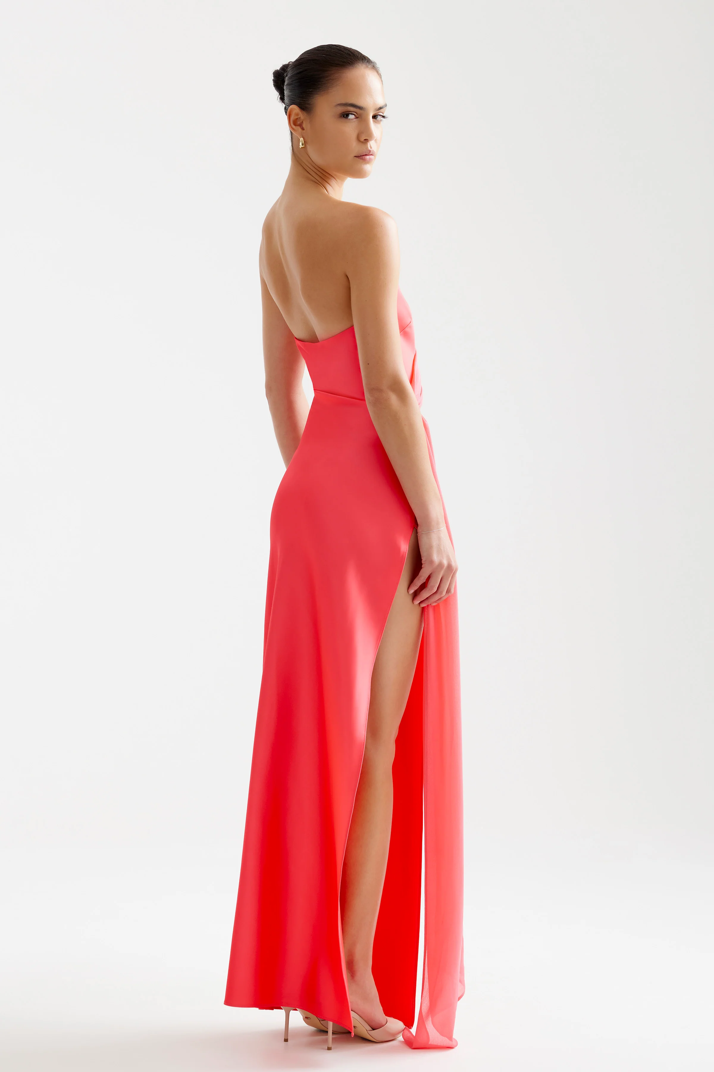 Aura Dress - Cranberry - Image 3