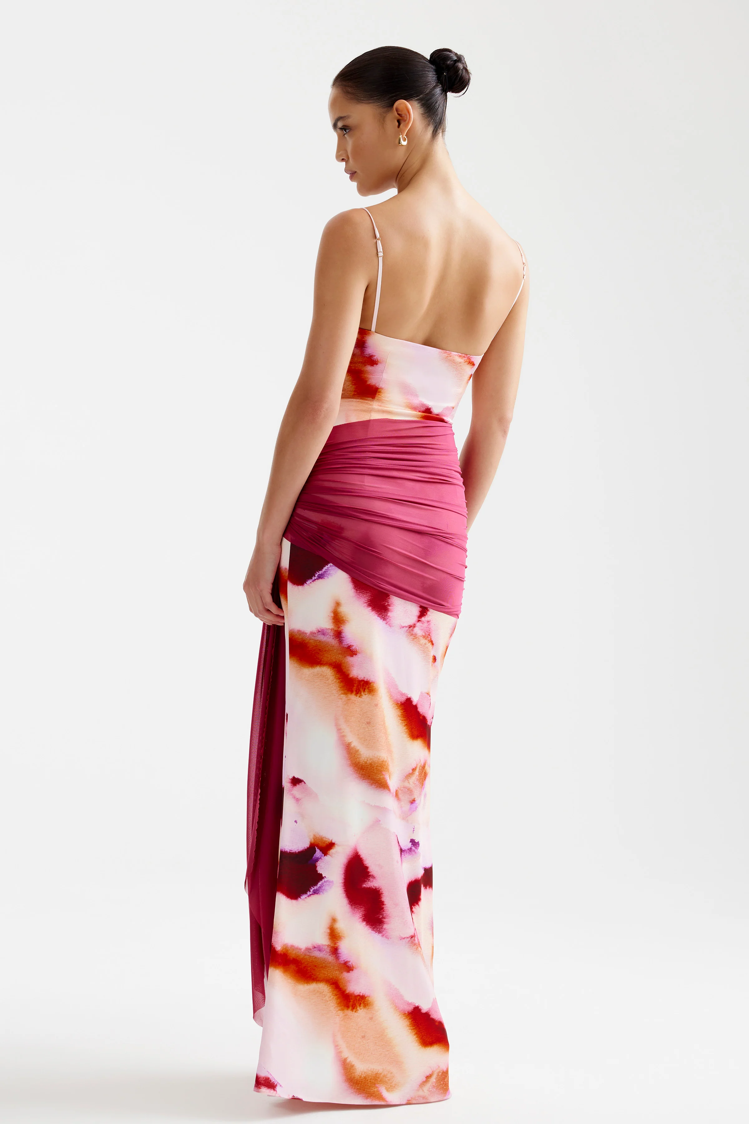 Ayla Dress - Pink Mineral Print - Image 3