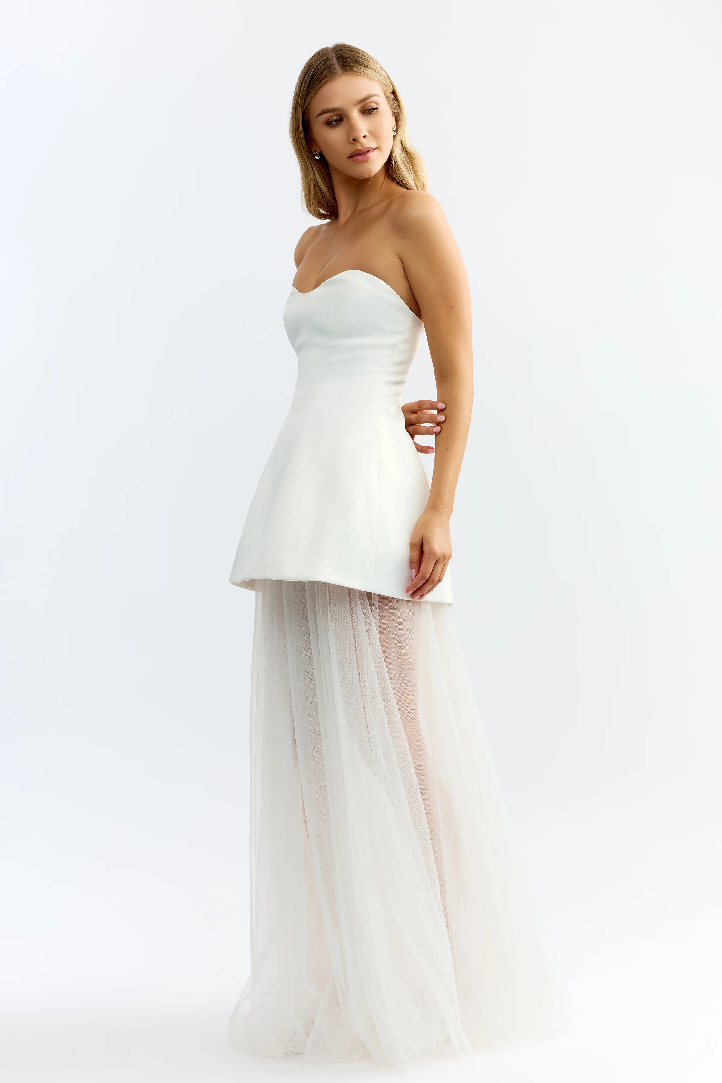 Brigitte Dress - Ivory - Image 5