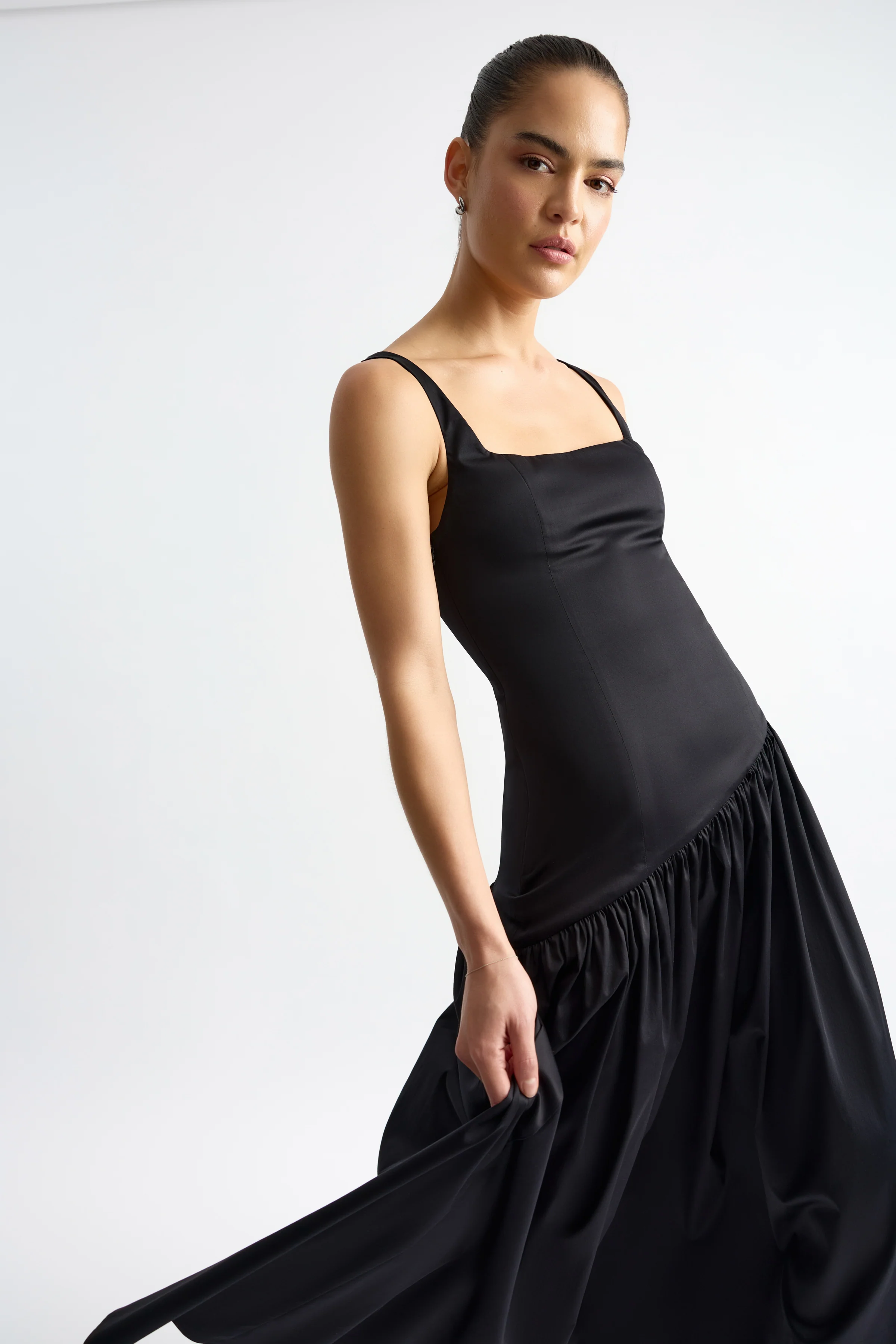 Caroline Dress - Black - Image 3