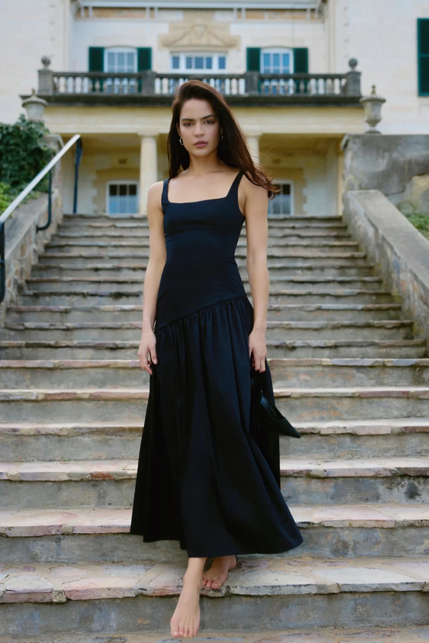 Caroline Dress - Black - Image 5