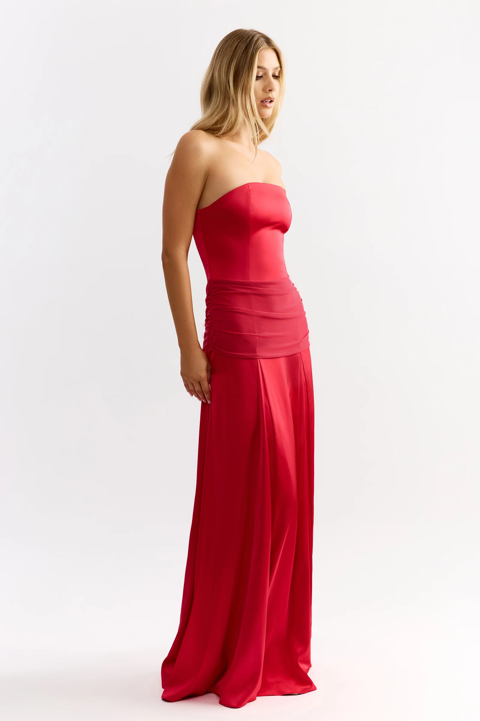 Celine Dress - Raspberry - Image 3