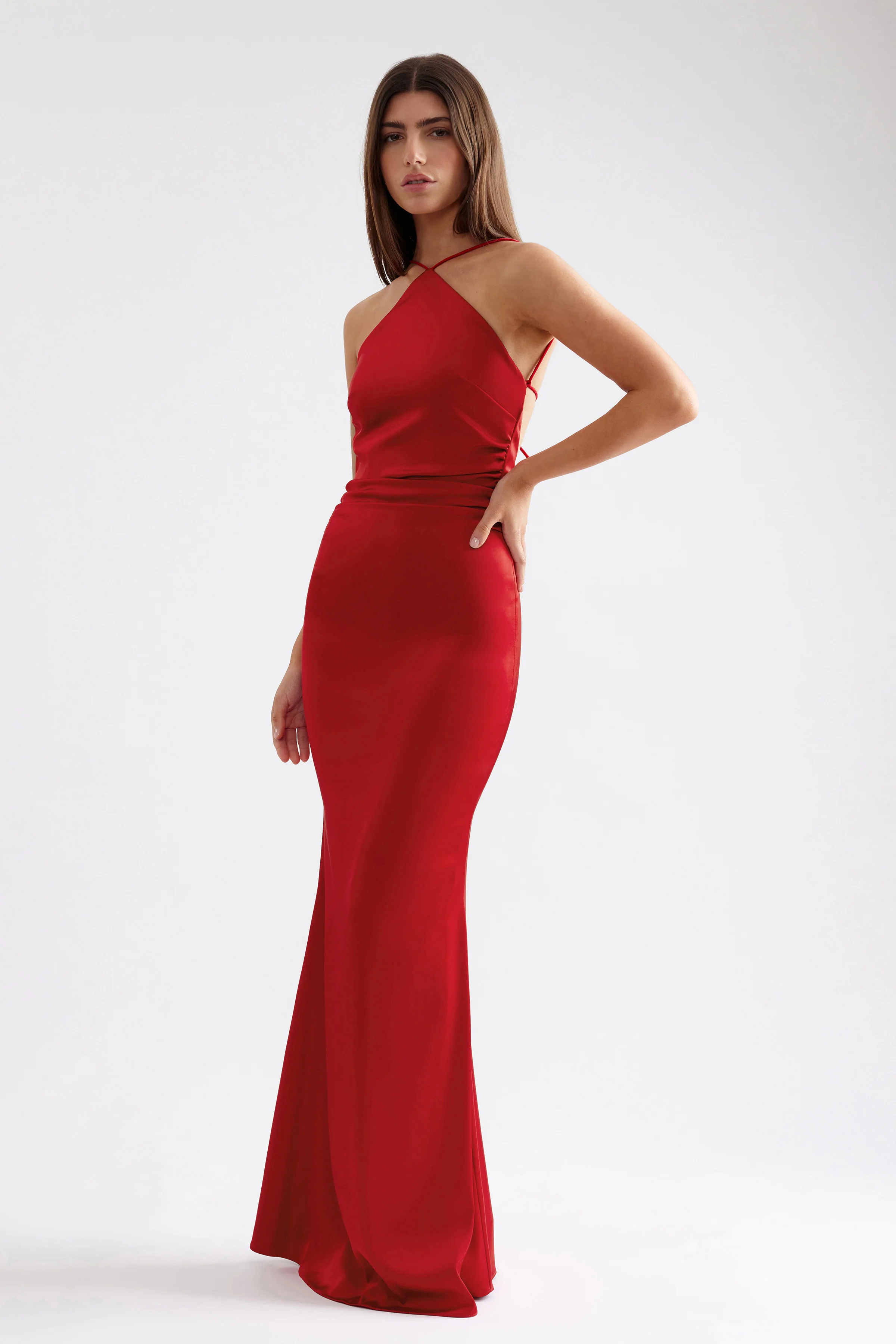 Claudette Dress - Scarlet - Image 5
