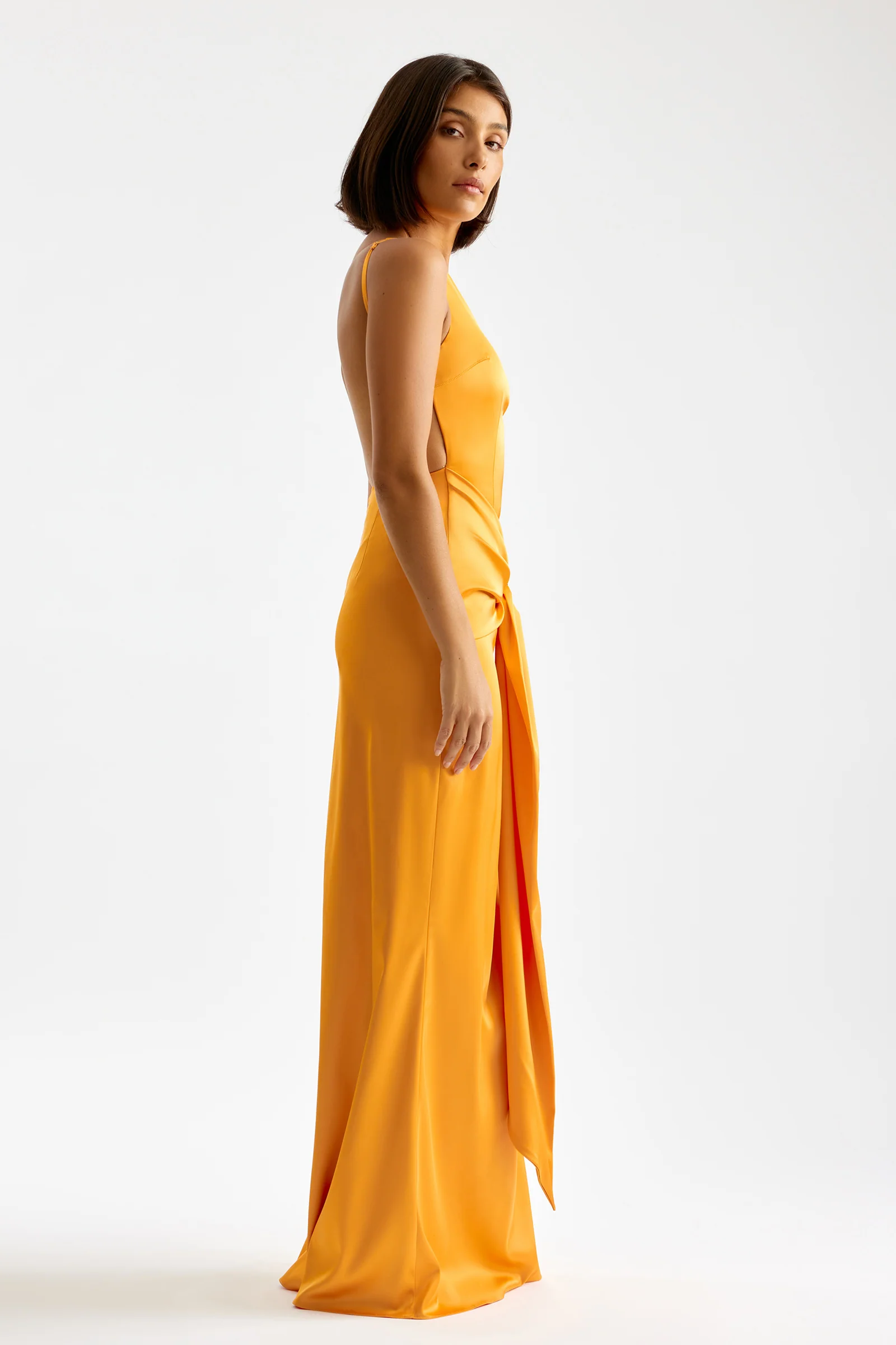Clea Dress - Orange - Image 3
