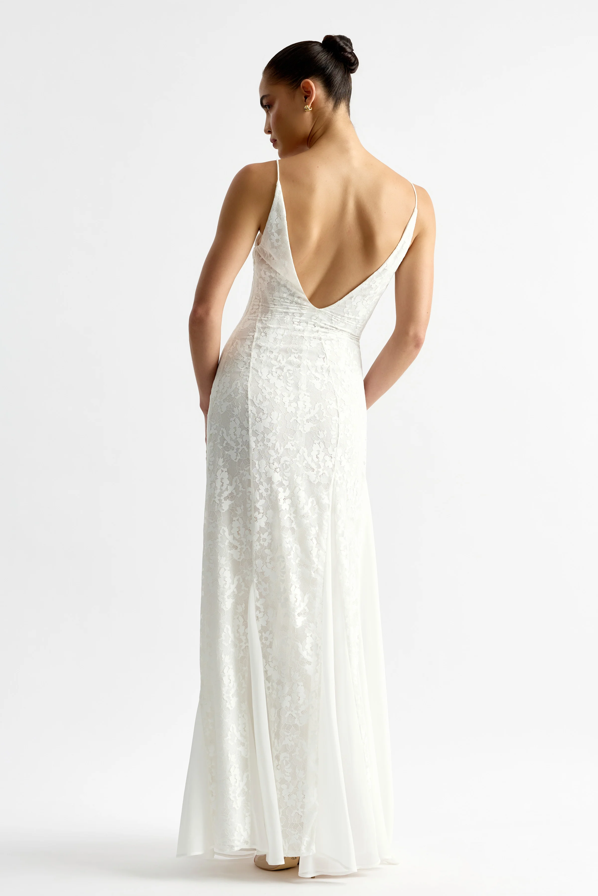 Corina Dress - White - Image 4