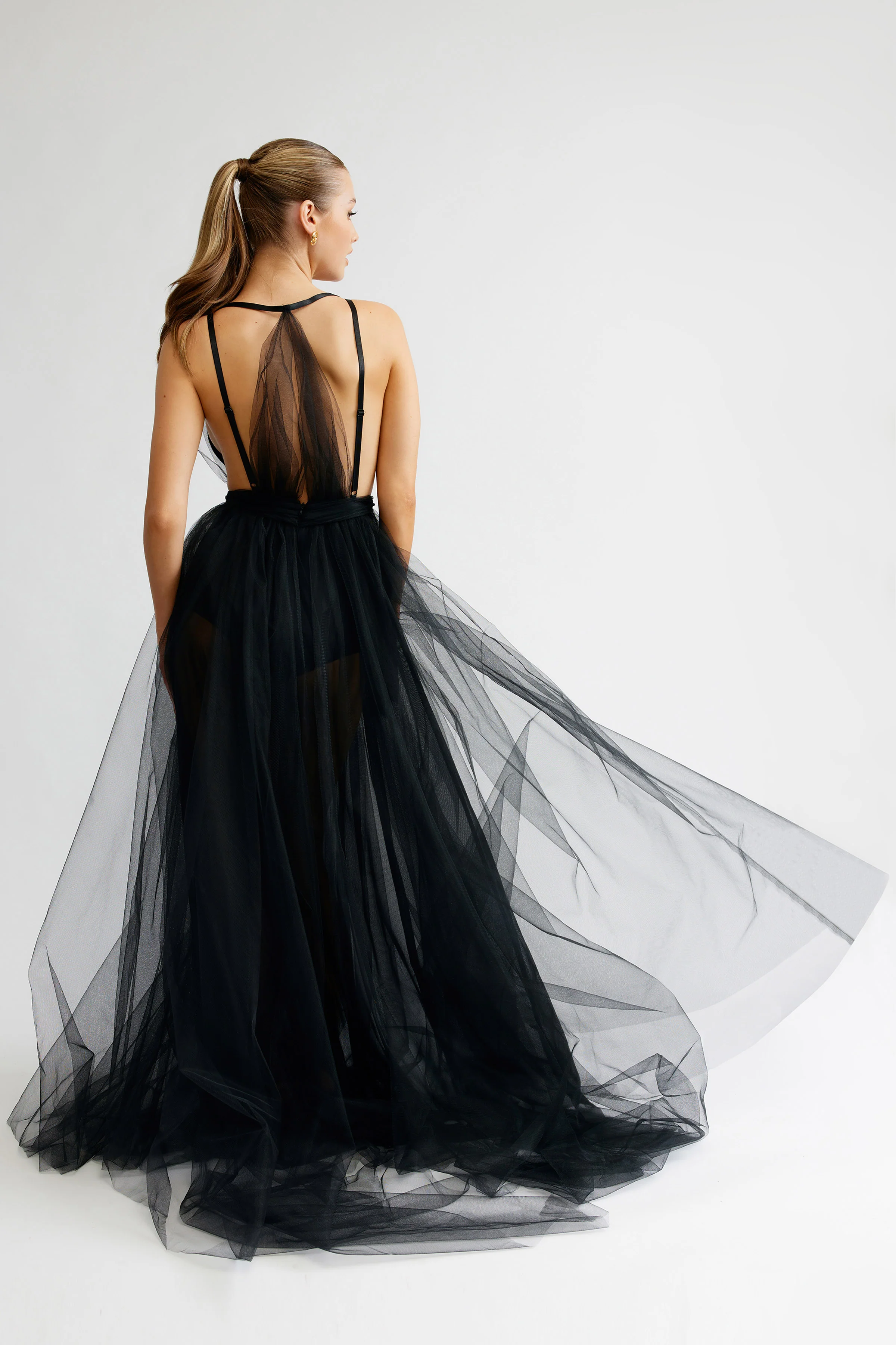 Cynthia Dress - Black - Image 3