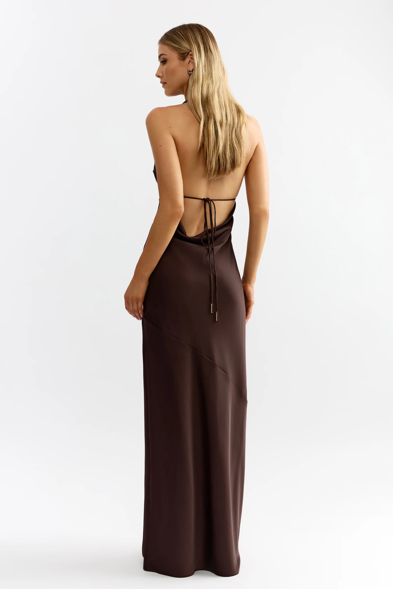 Diaz Dress - Chocolate - Image 3