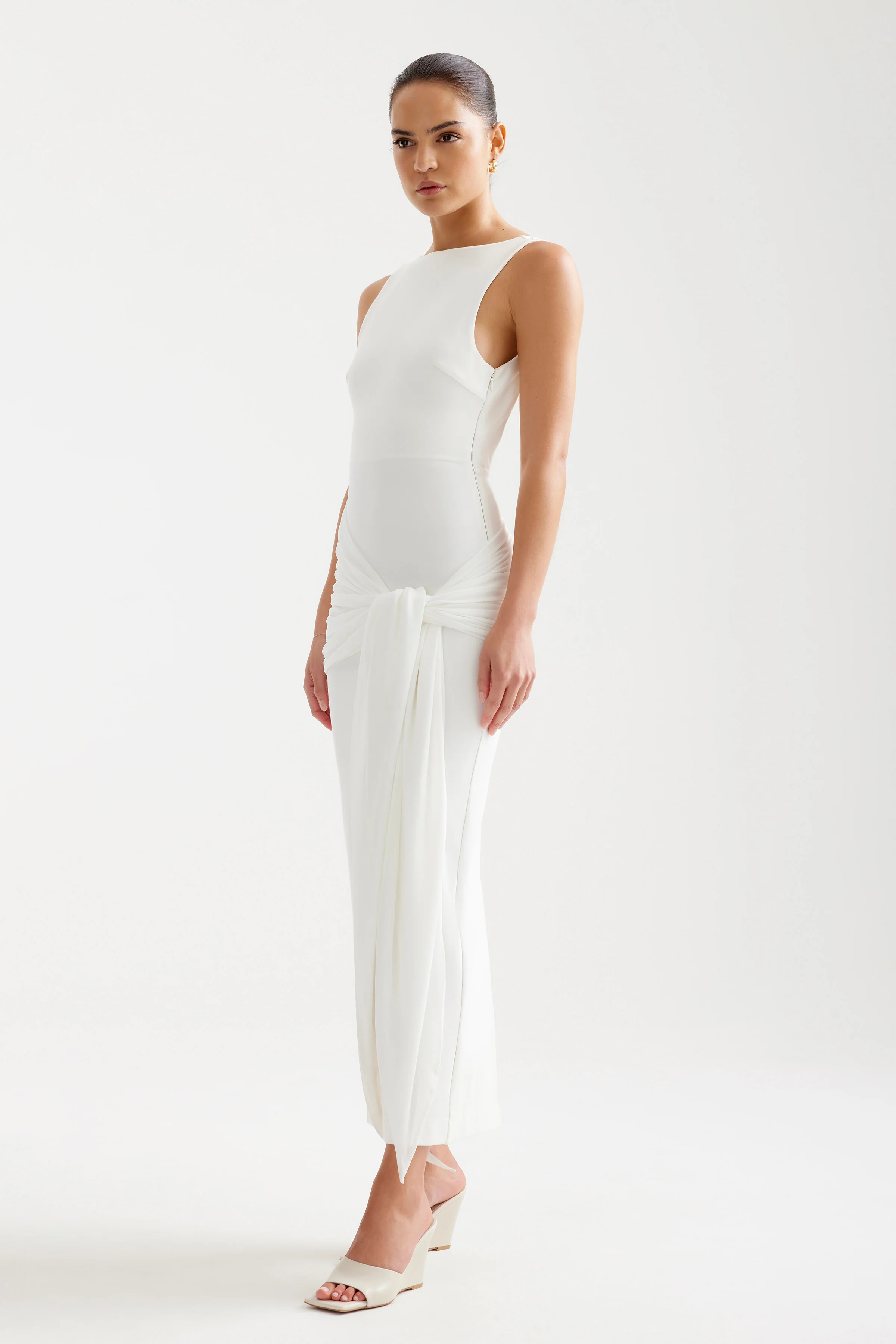 Elara Dress - Ivory - Image 3