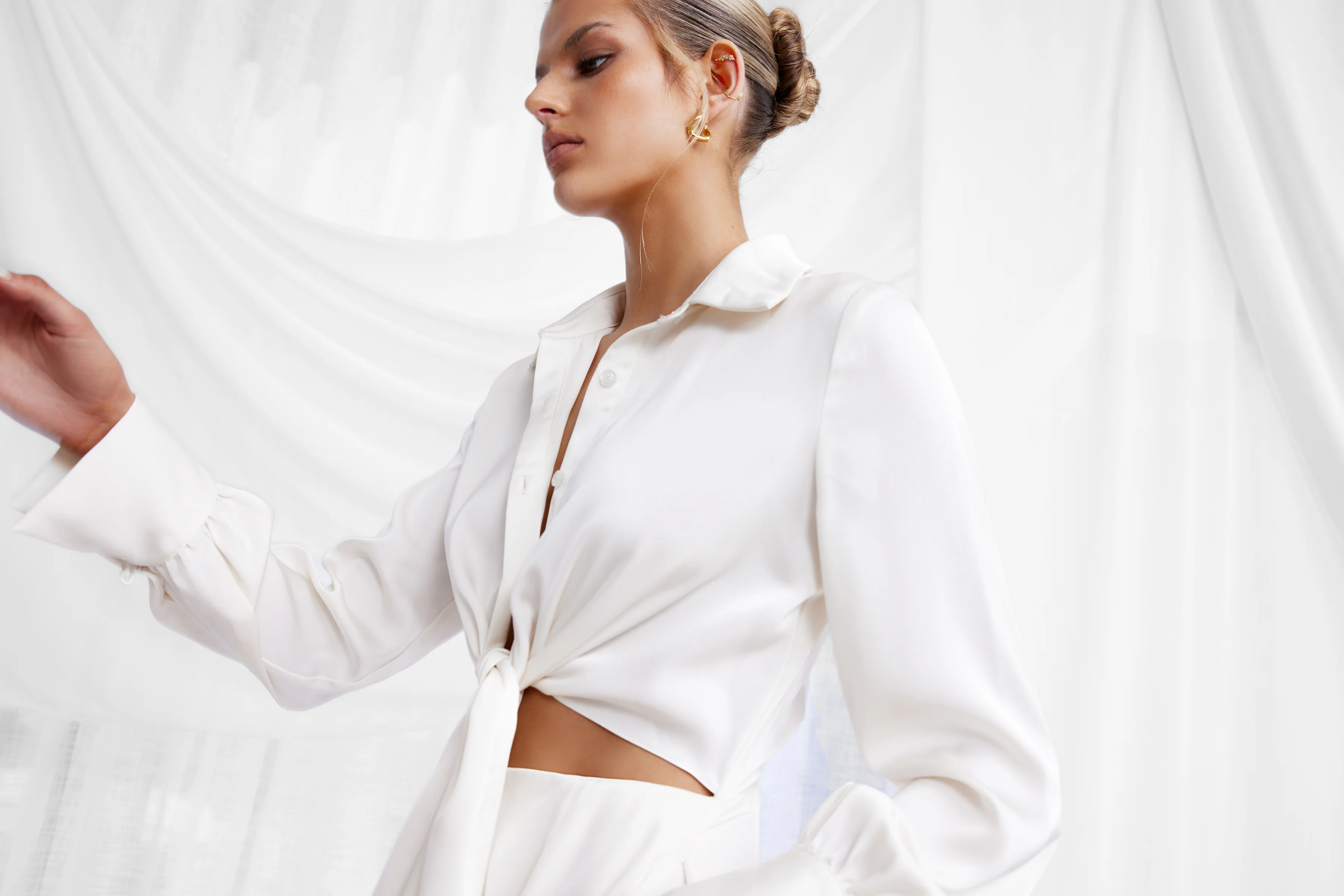 Elias  Jumpsuit - Oyster - Image 5