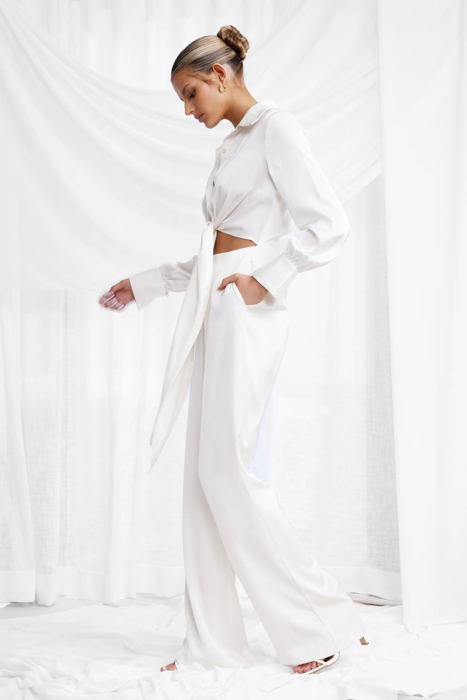 Elias  Jumpsuit - Oyster - Image 6