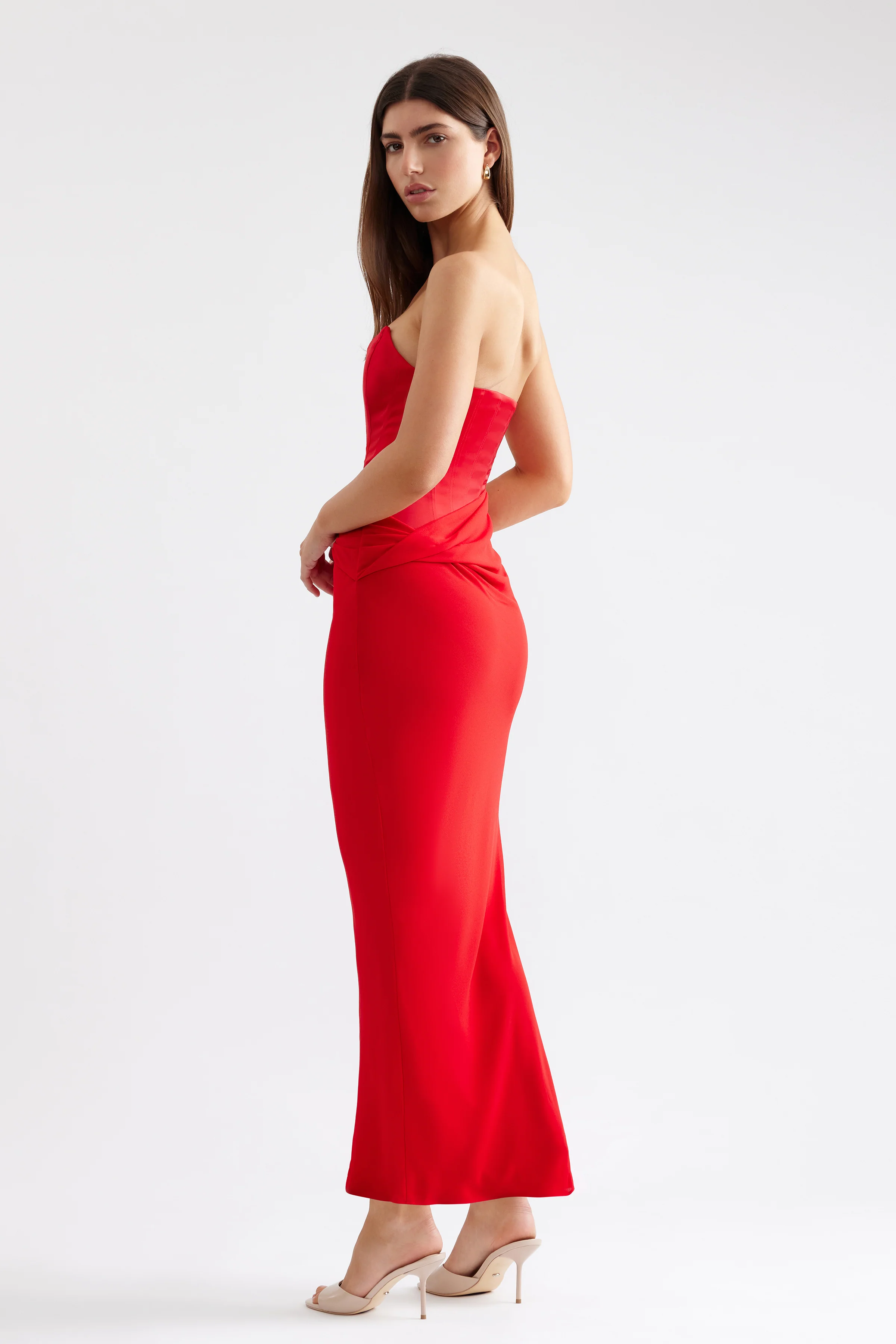 Elora Dress - Scarlet - Image 4