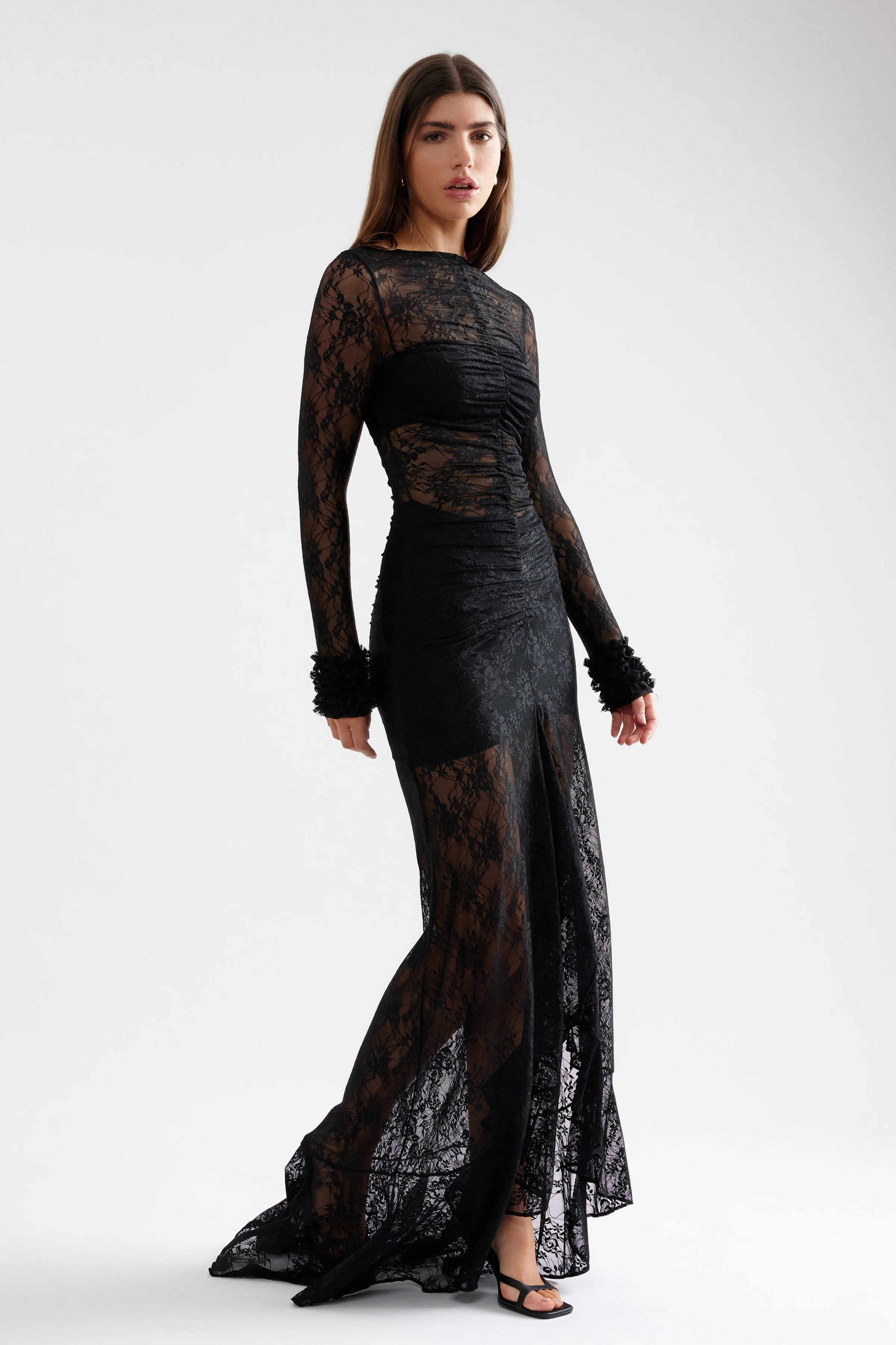 Evelyn Dress - Black - Image 4