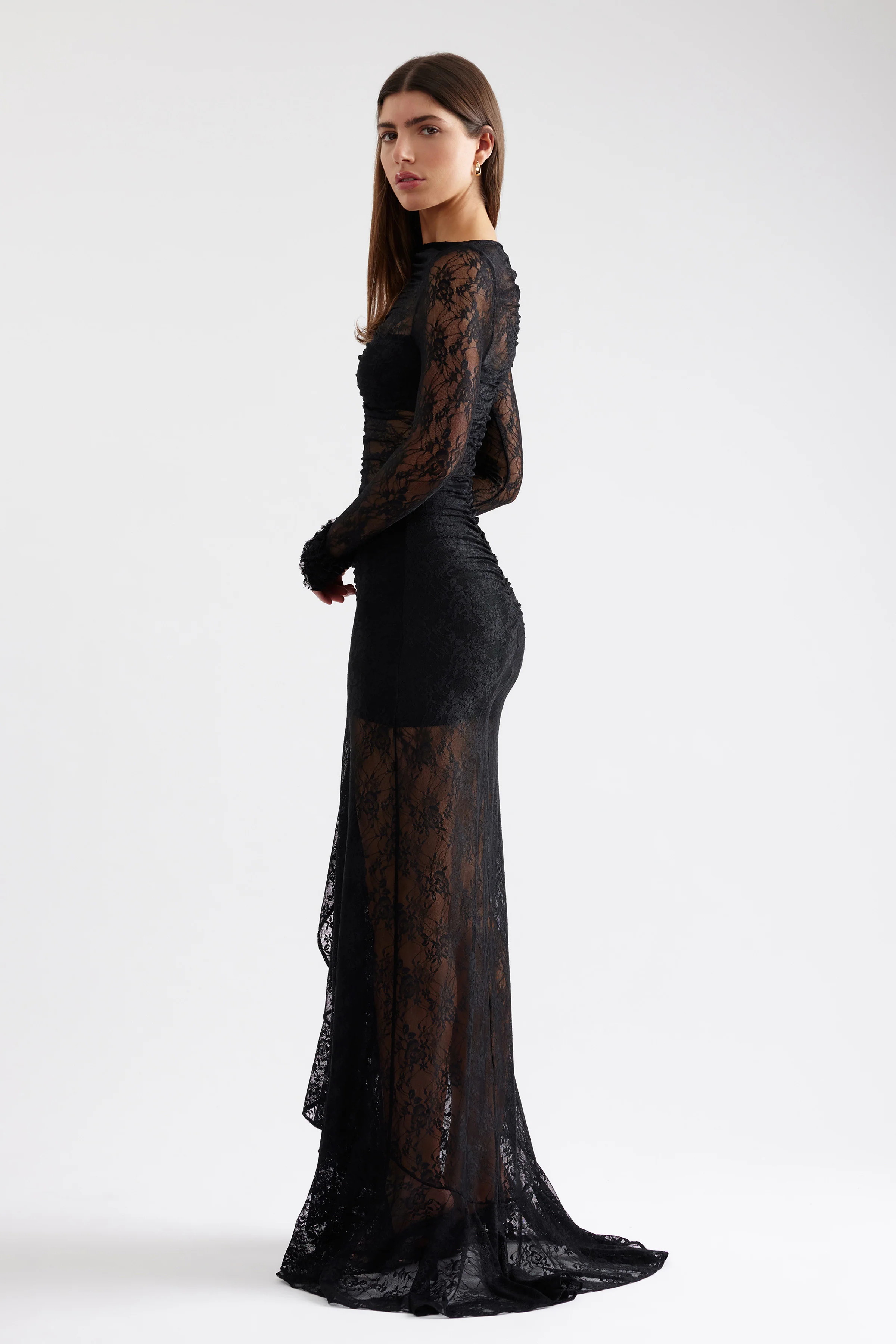 Evelyn Dress - Black - Image 6
