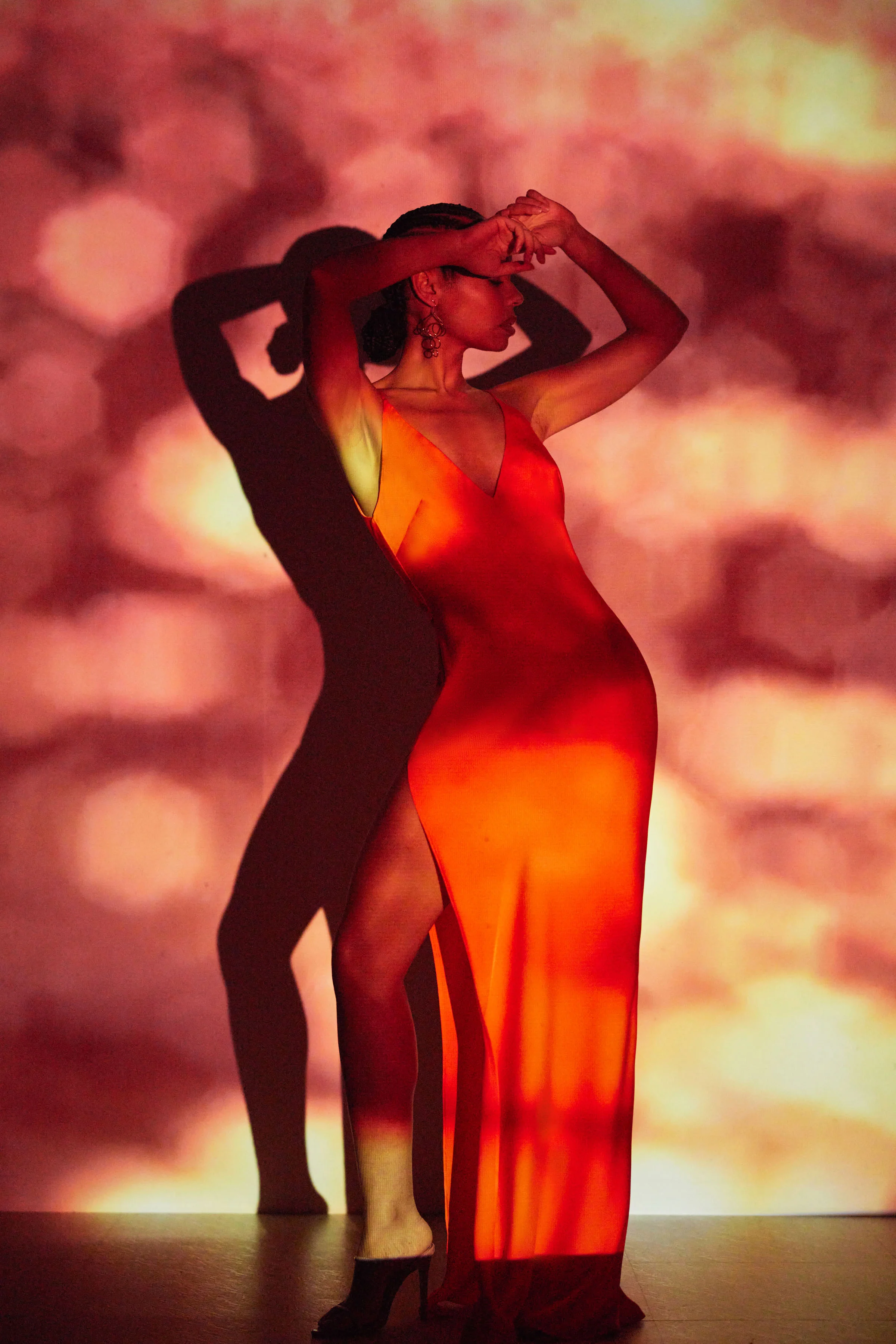 Gaia Dress - Tangelo - Image 2