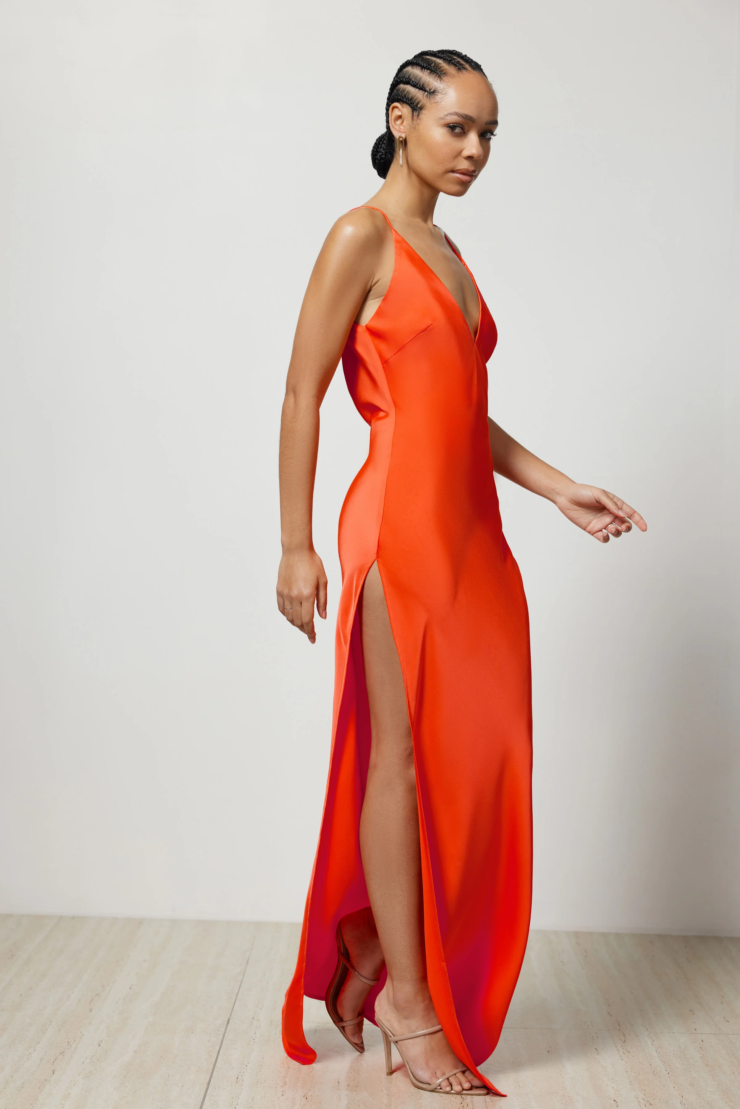 Gaia Dress - Tangelo - Image 3