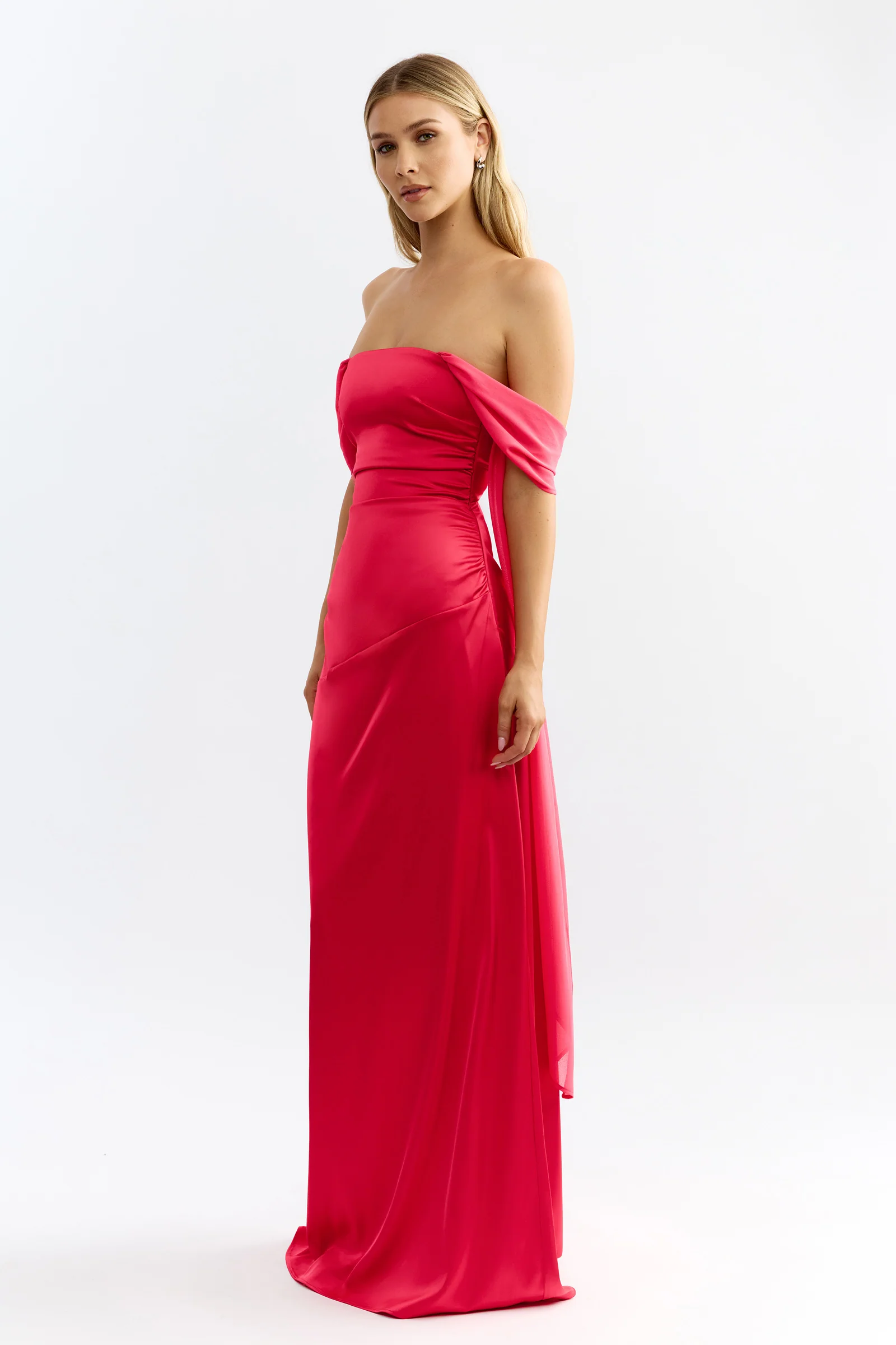 Hattie Dress - Raspberry - Image 3
