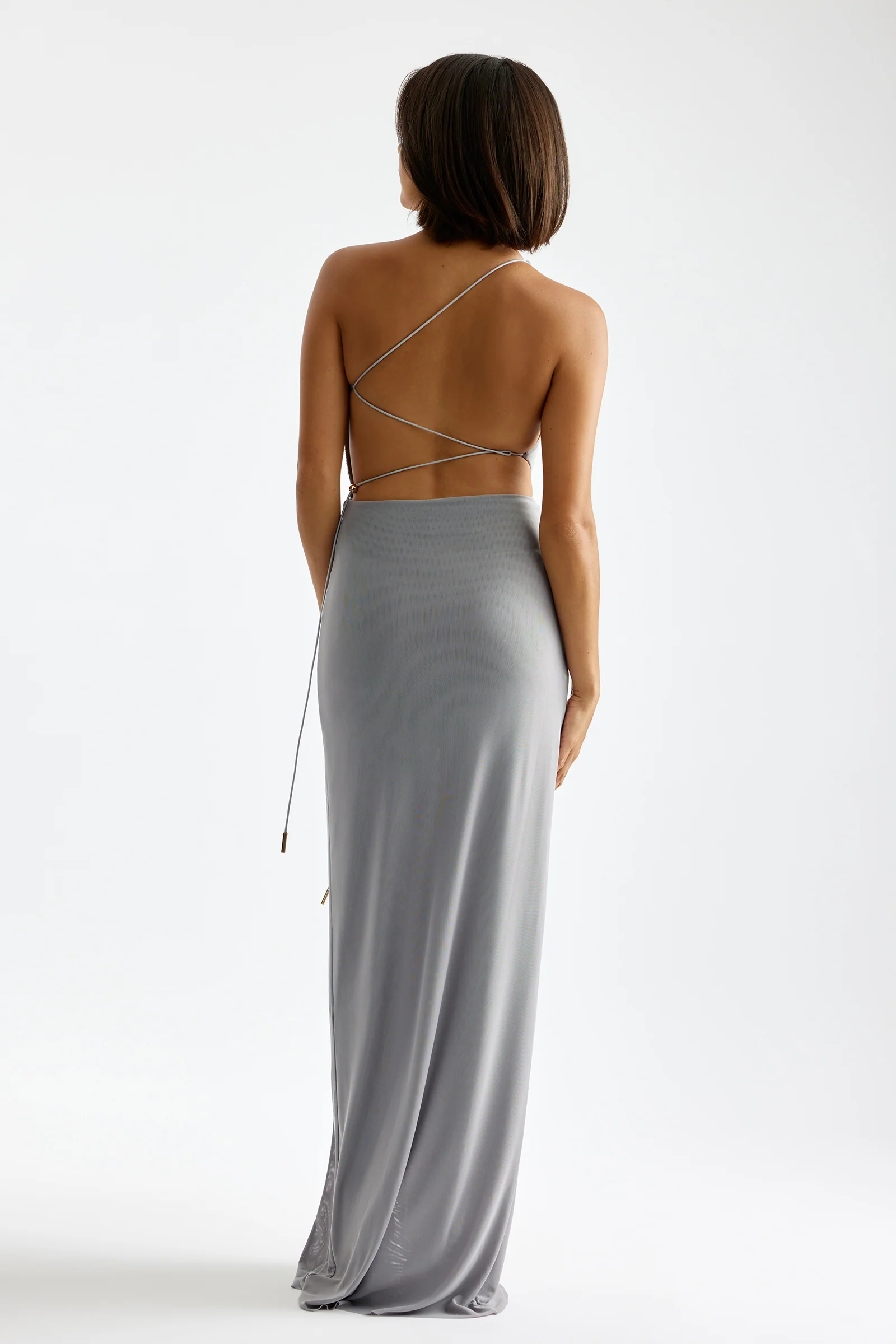 Havana Dress - Light Grey - Image 4