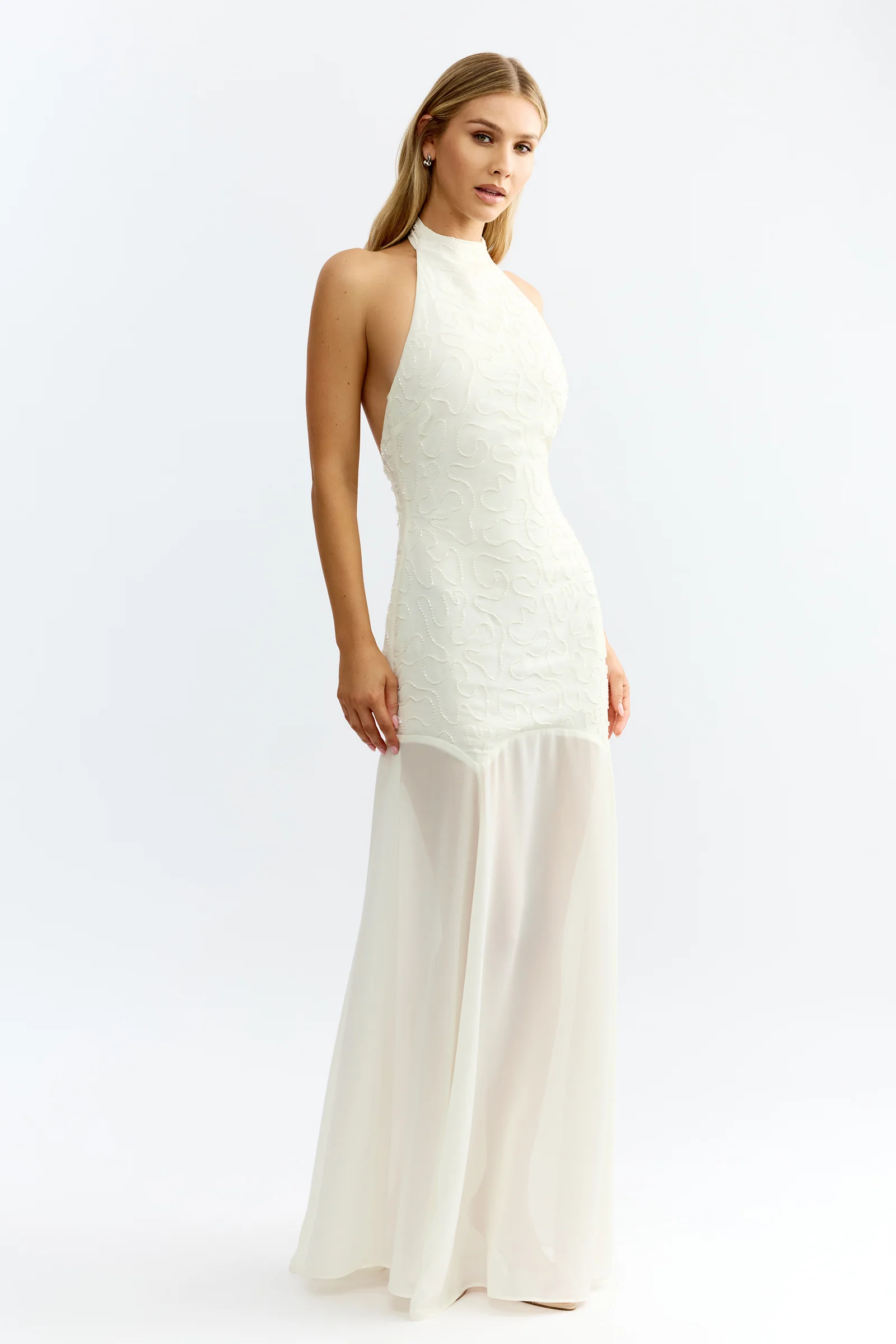 Imani Dress - Ivory - Image 4