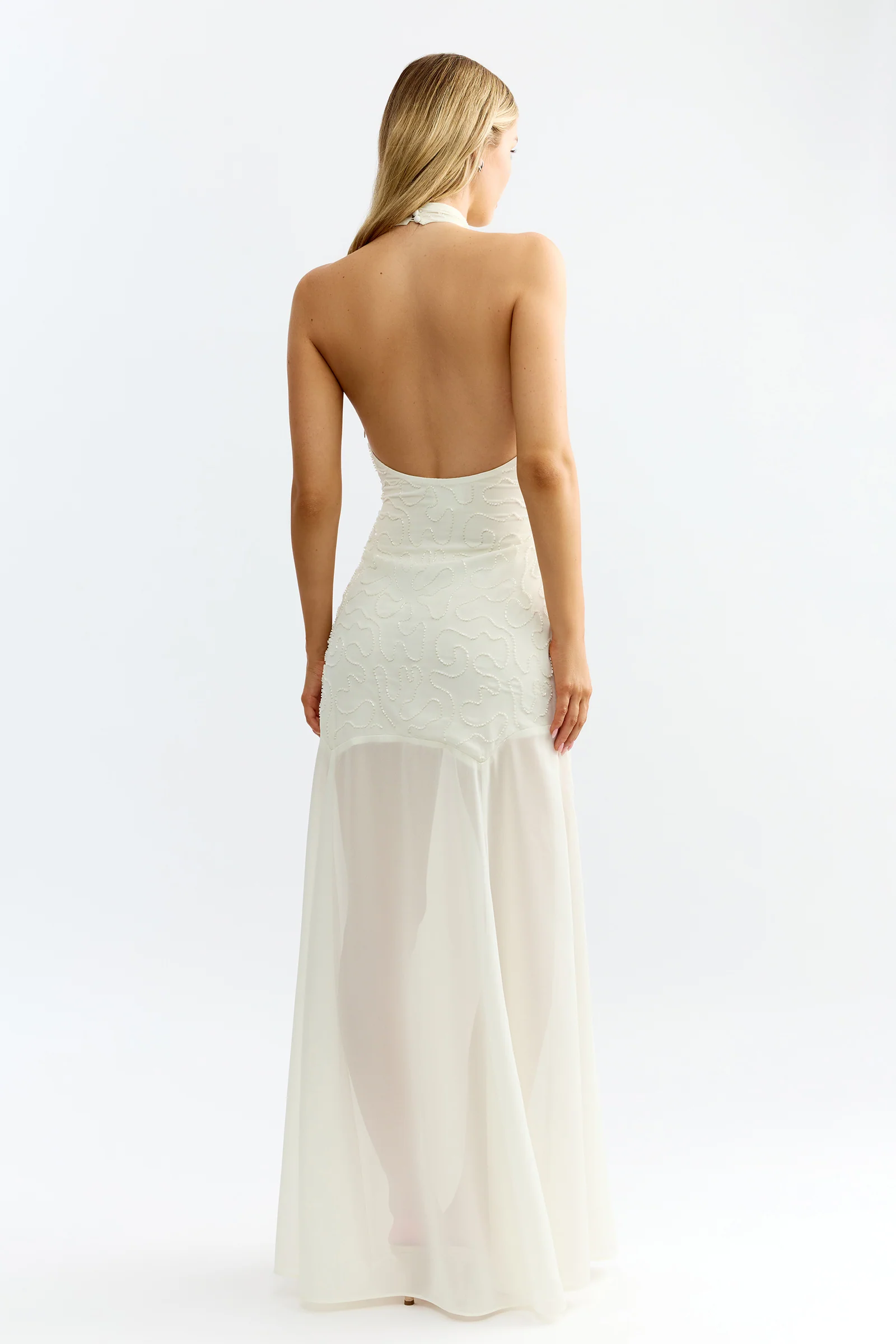 Imani Dress - Ivory - Image 5