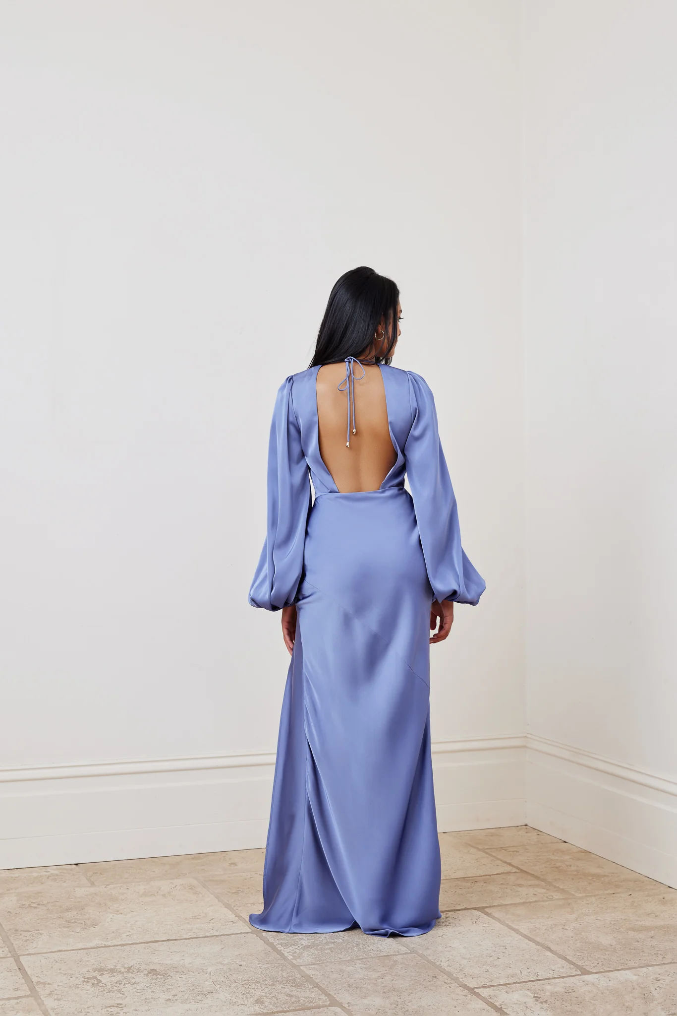 India Dress - Stone Blue - Image 6