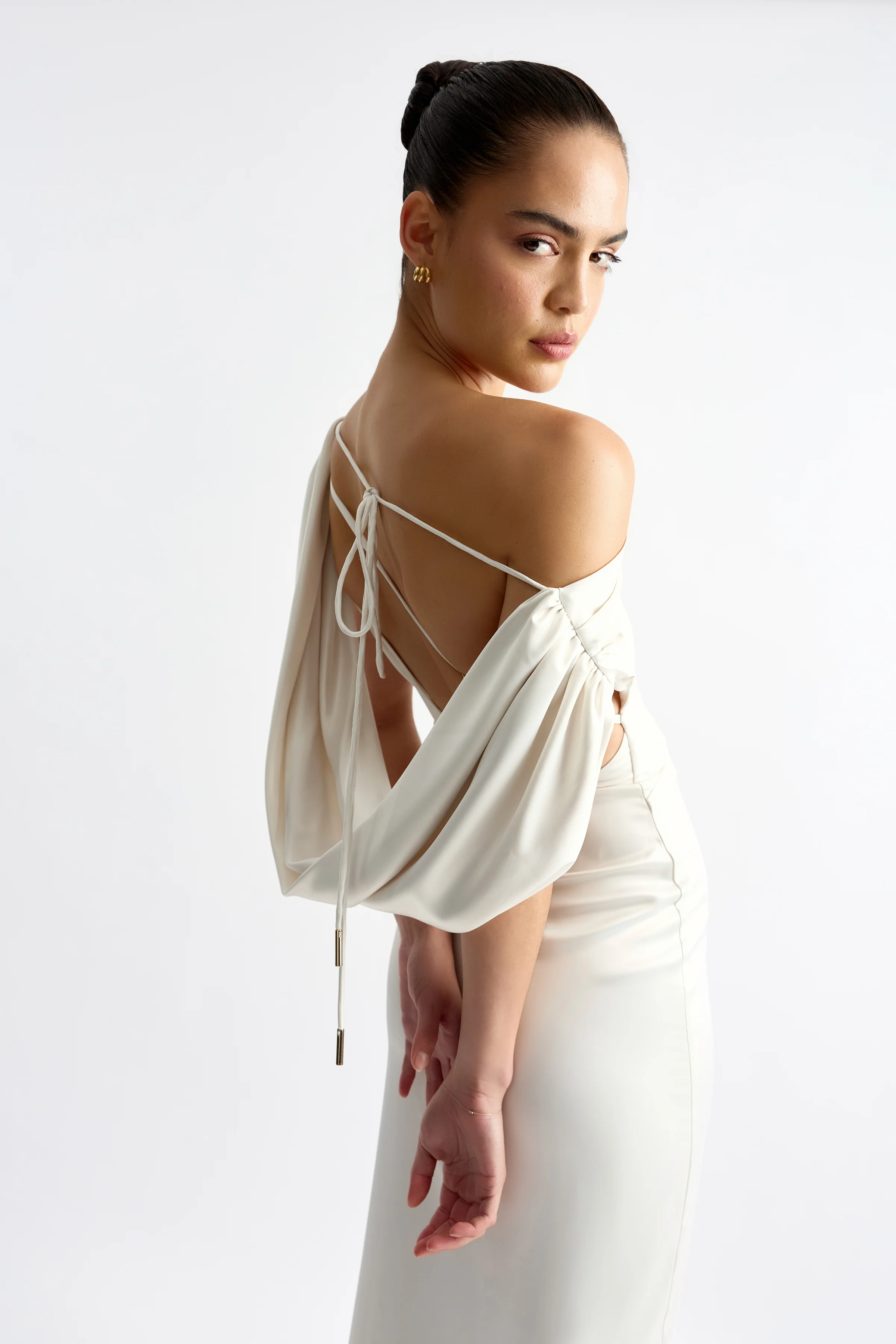 Jayne Dress - Oyster - Image 2