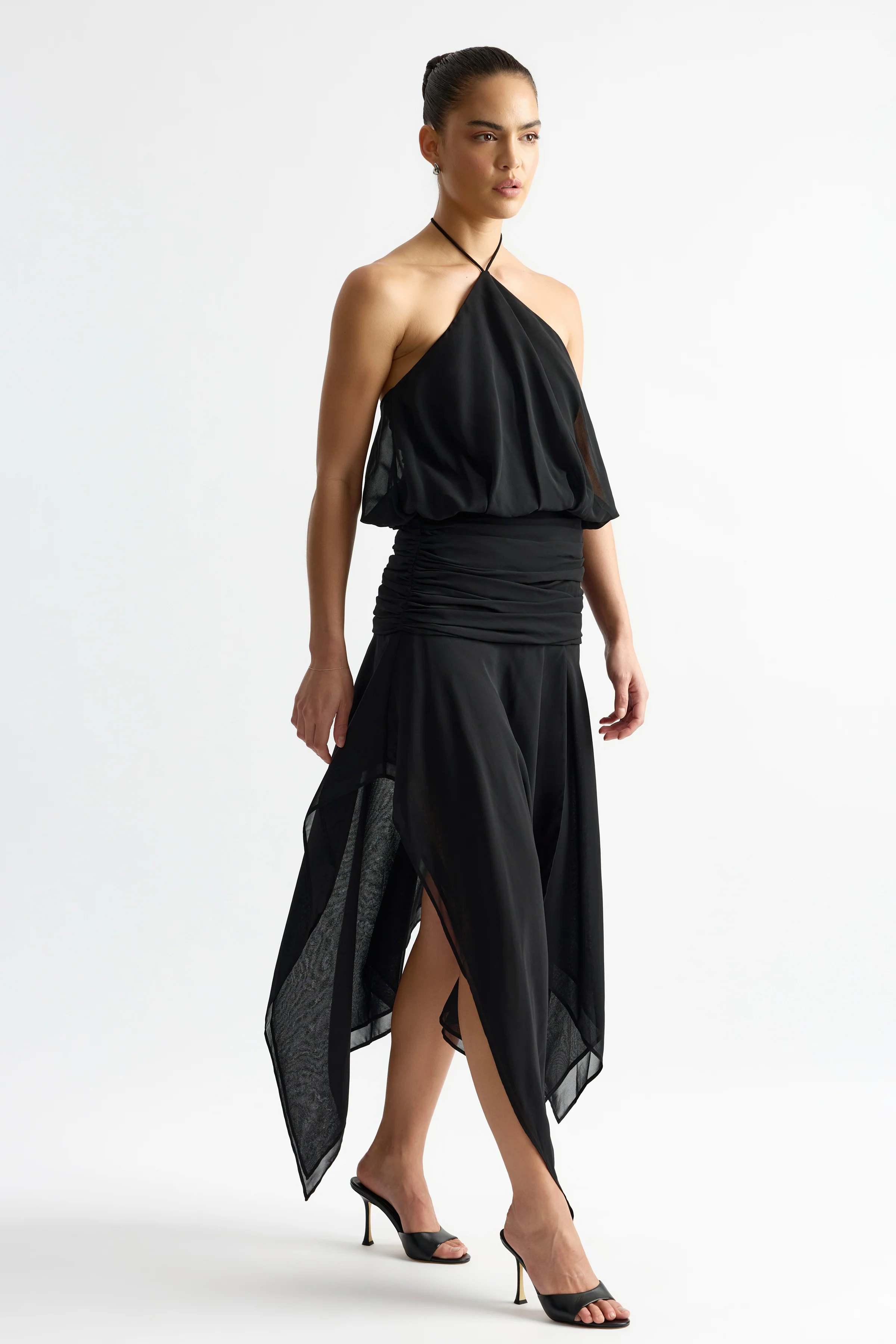 Jean Dress - Black - Image 3