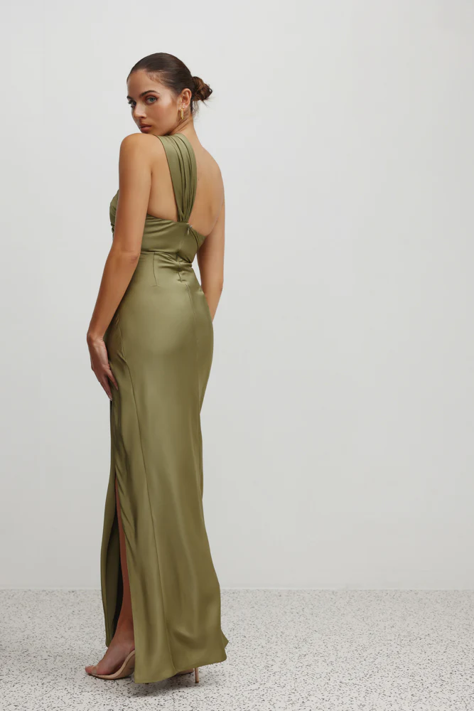 Josefina Dress - Moss - Image 2