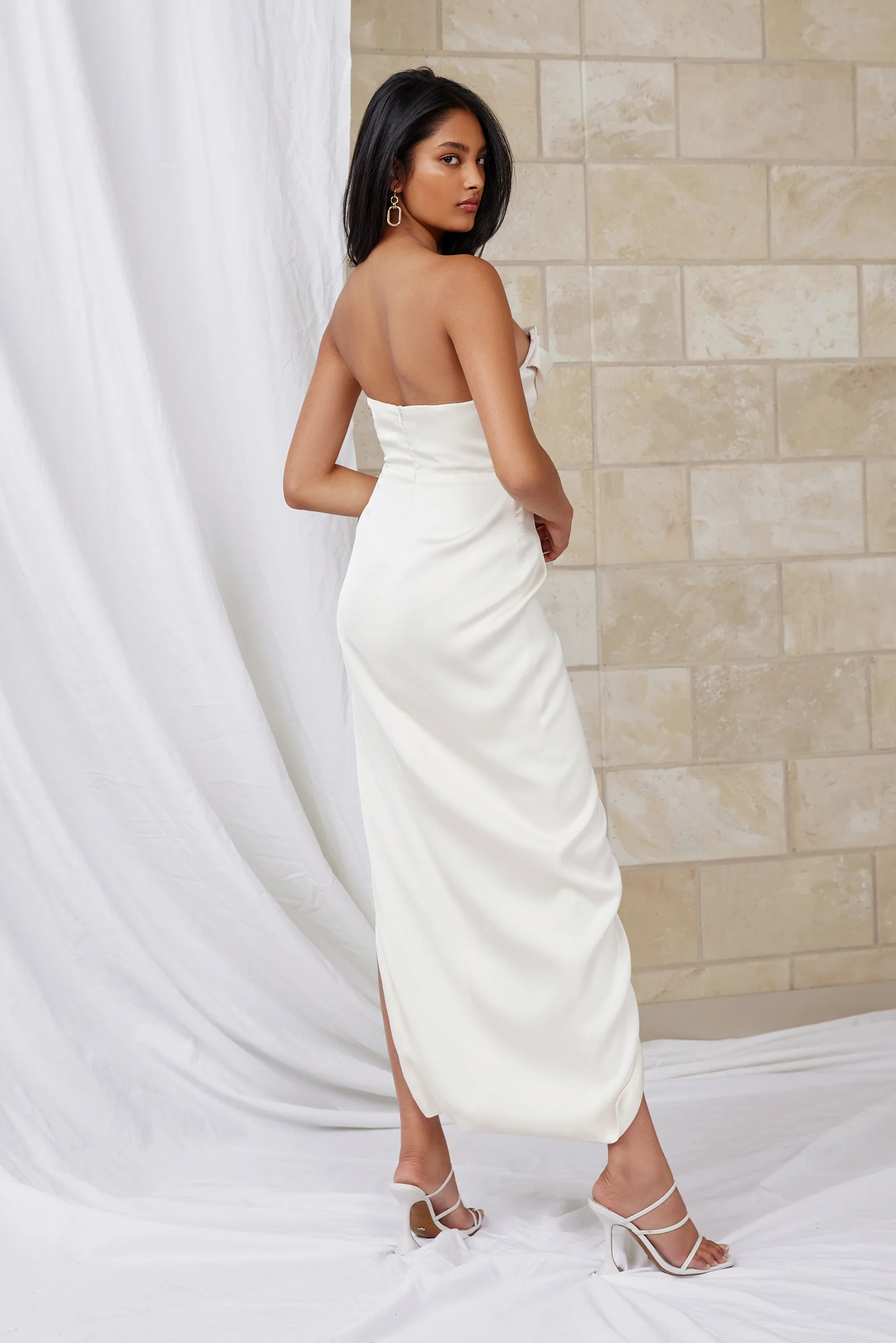 Juliana Dress - Oyster - Image 3