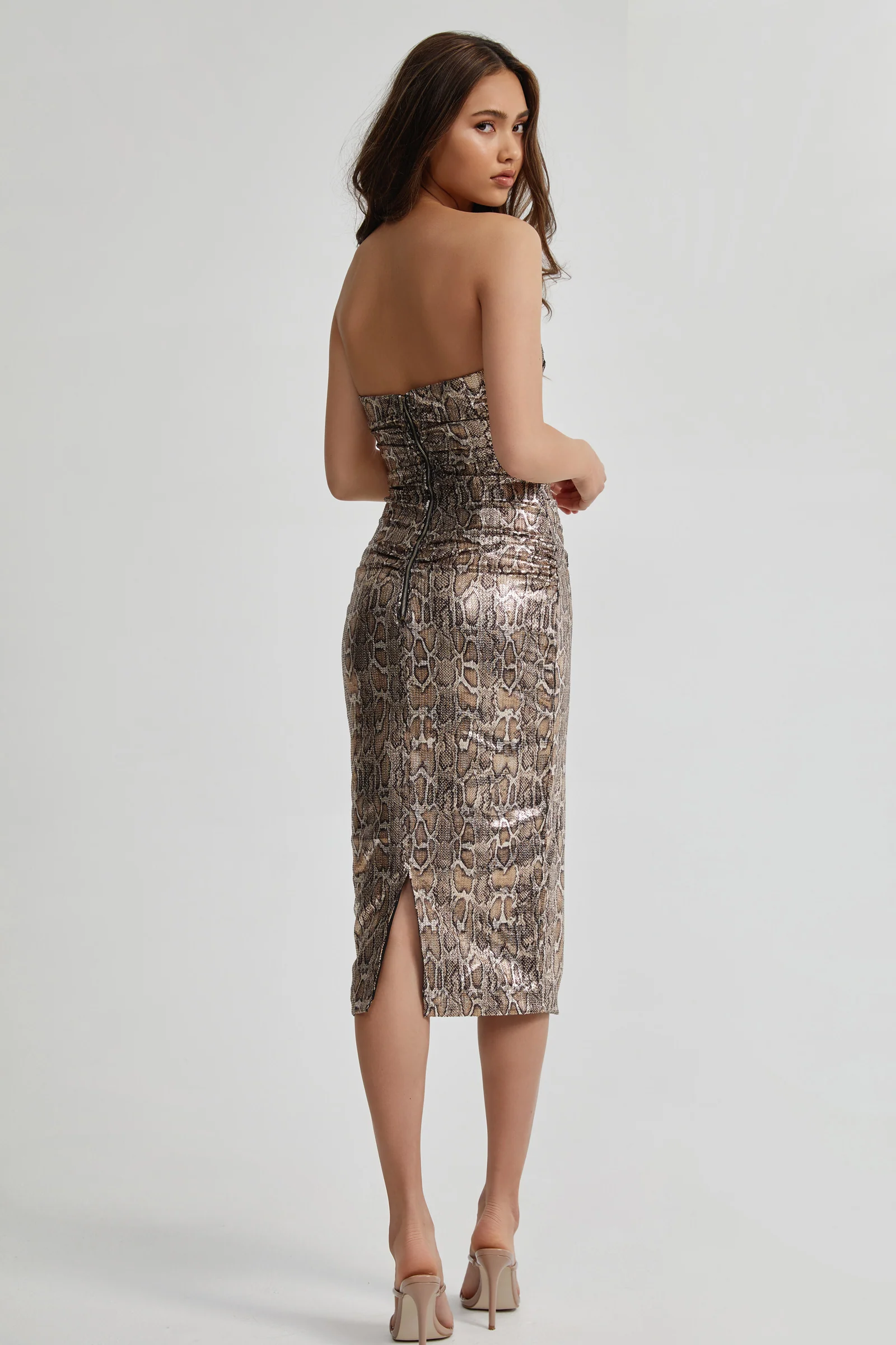 Juniper Dress - Metallic - Image 3