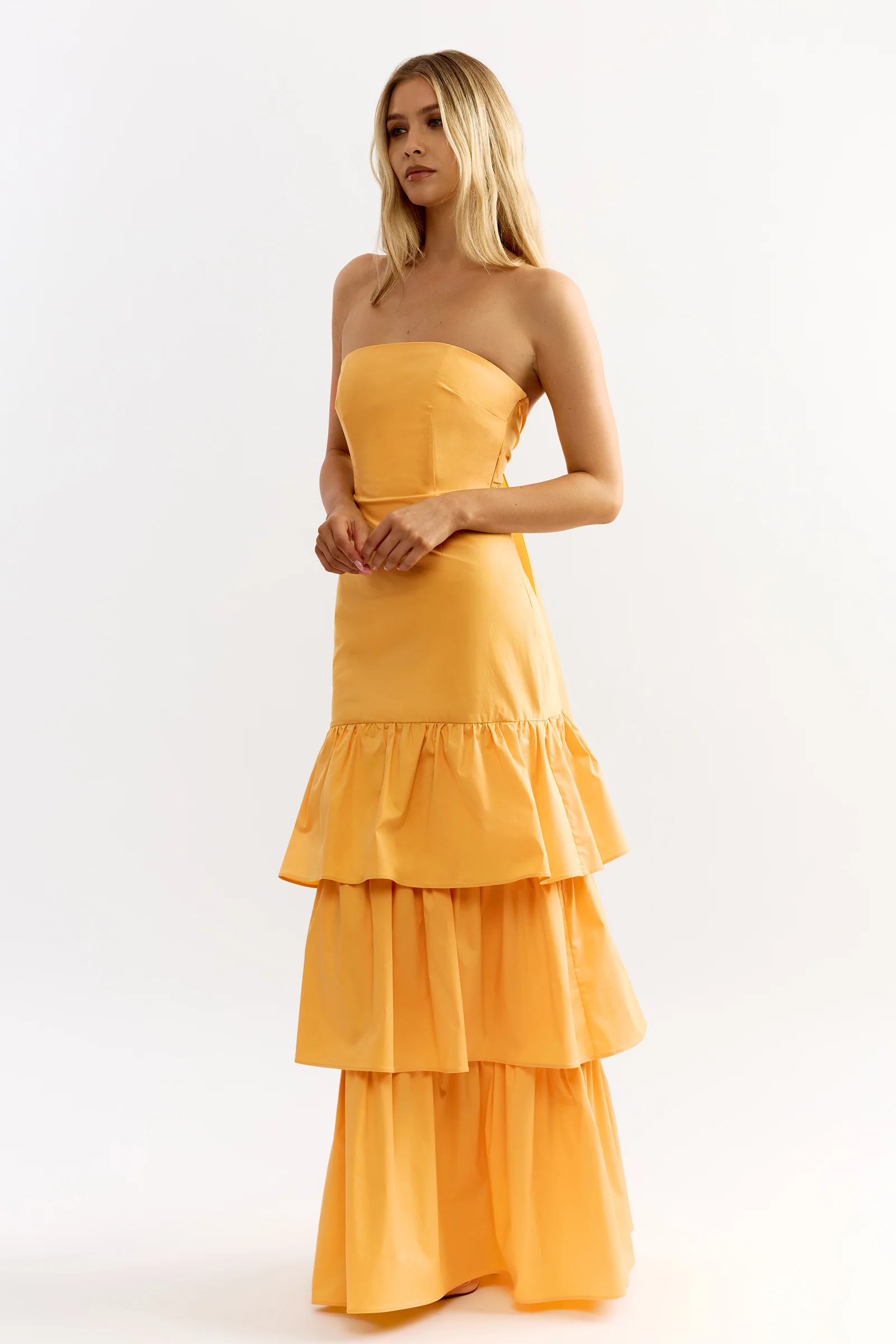 Katy Dress - Honey - Image 3