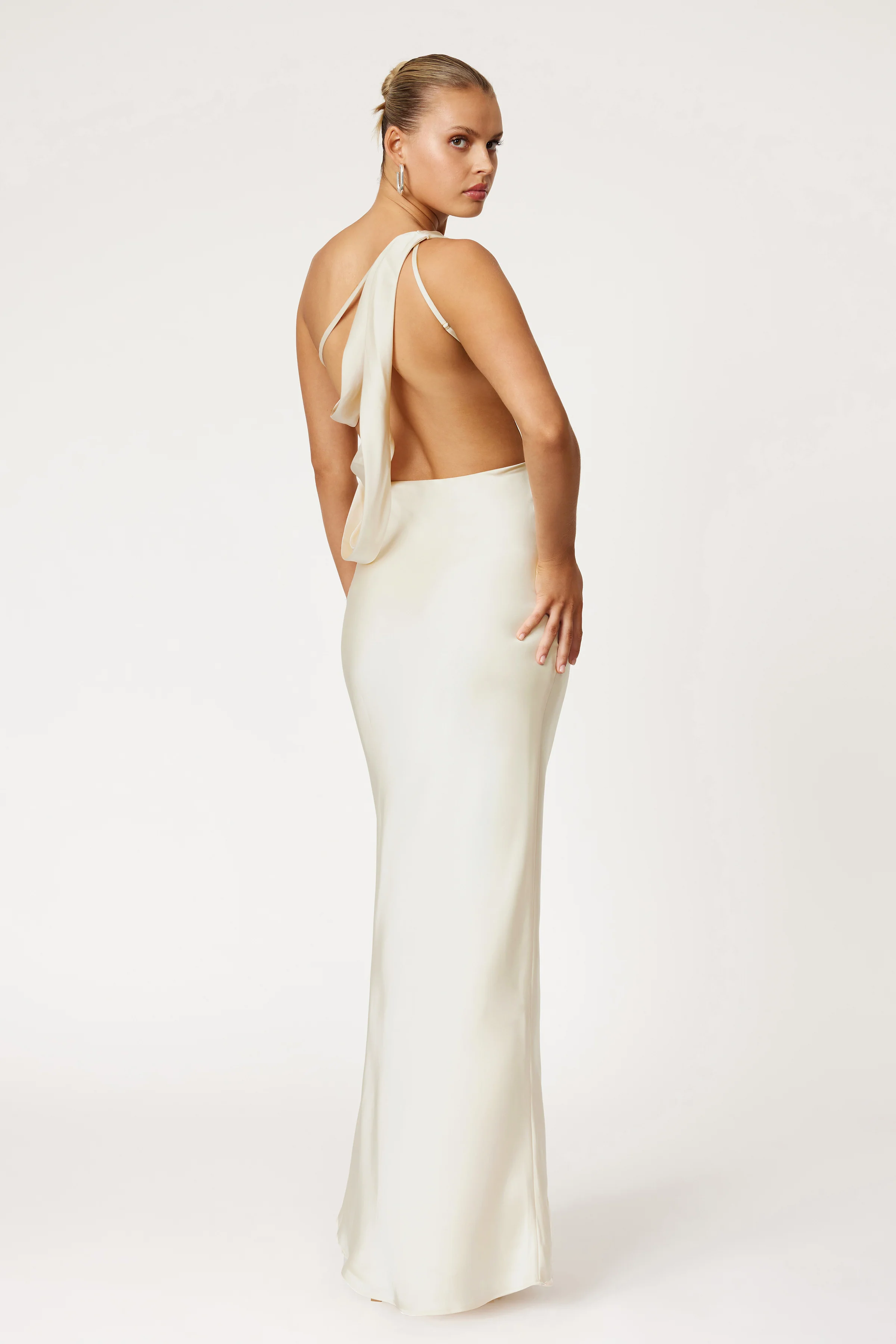 Kendra Dress - Cream - Image 5