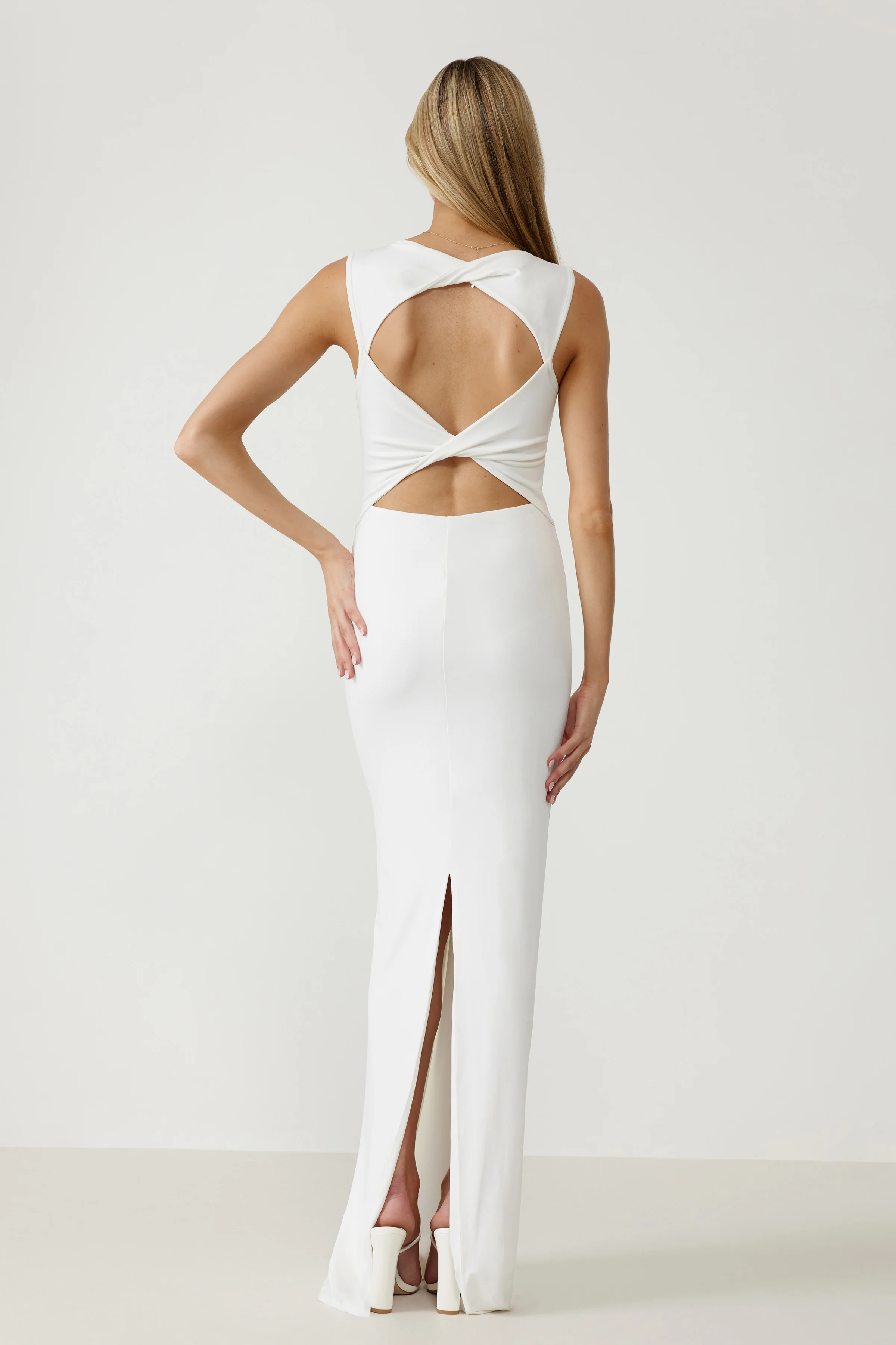 Lara Dress - White - Image 7