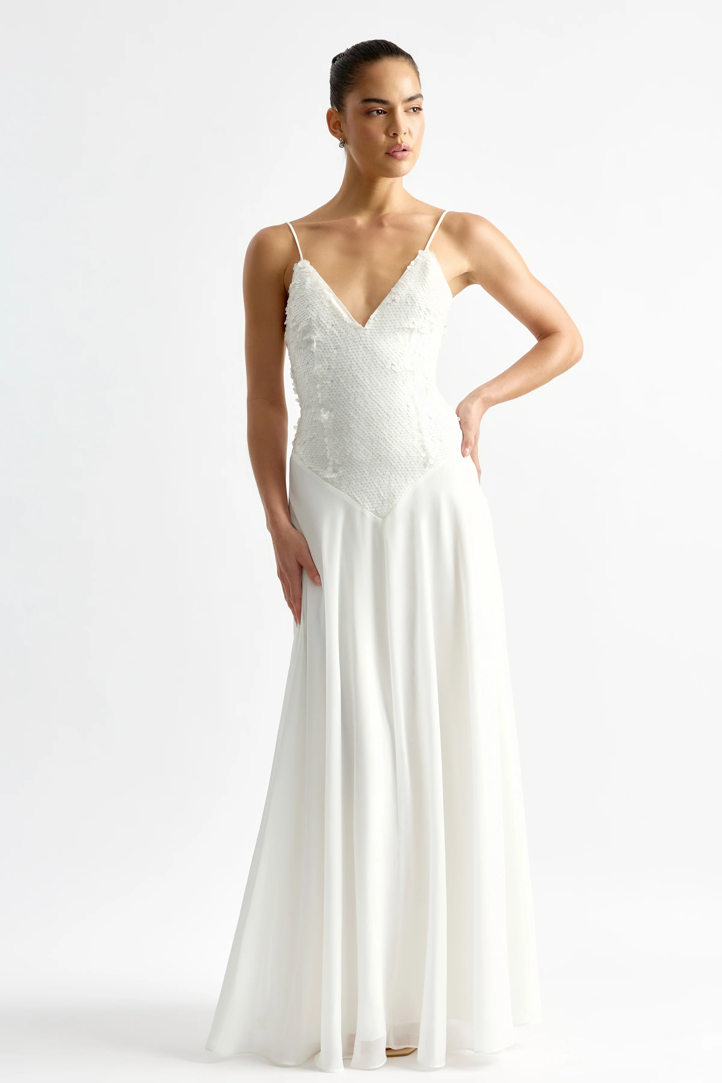 Leandre Dress - Ivory - Image 3