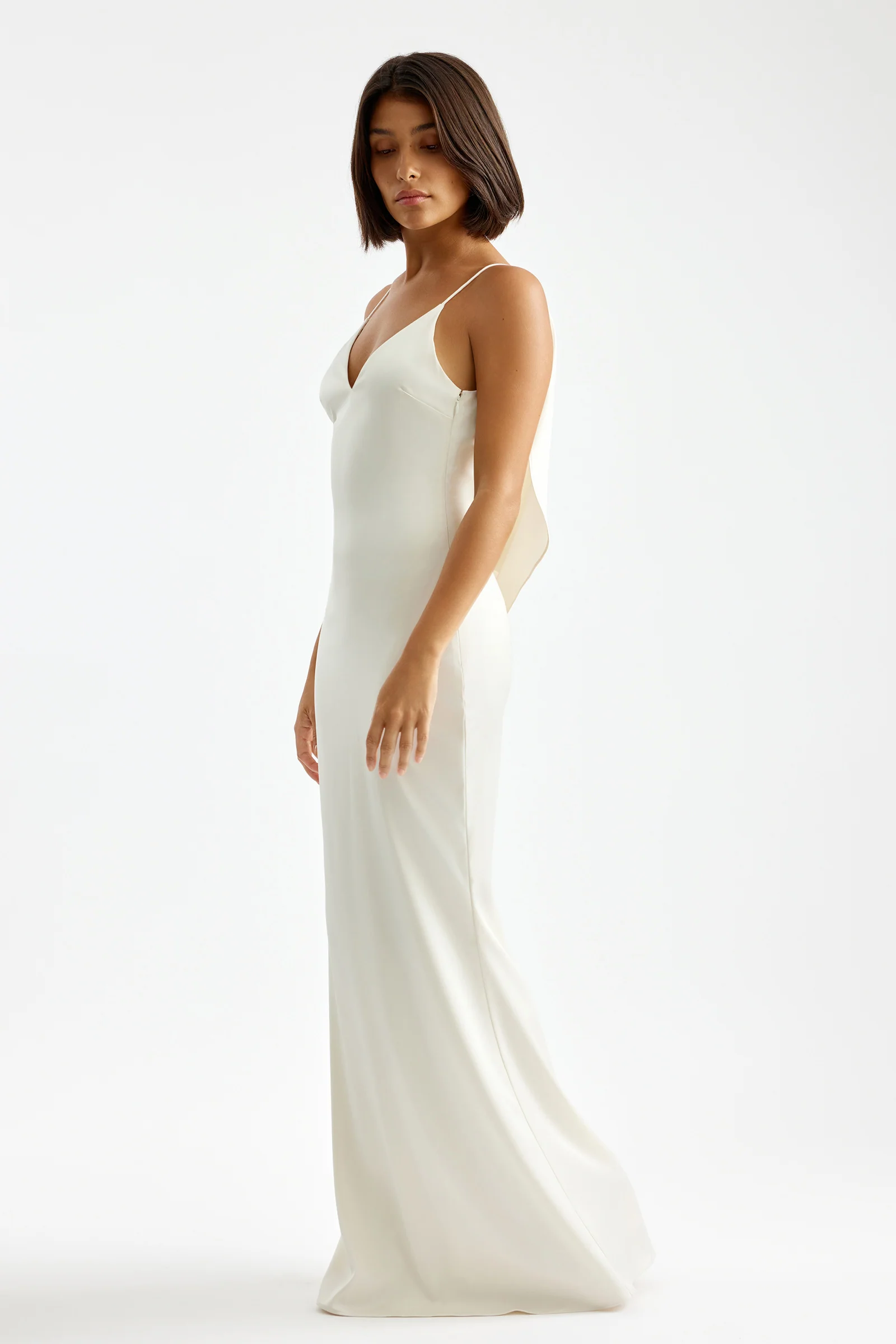 Leila Dress - Oyster - Image 3