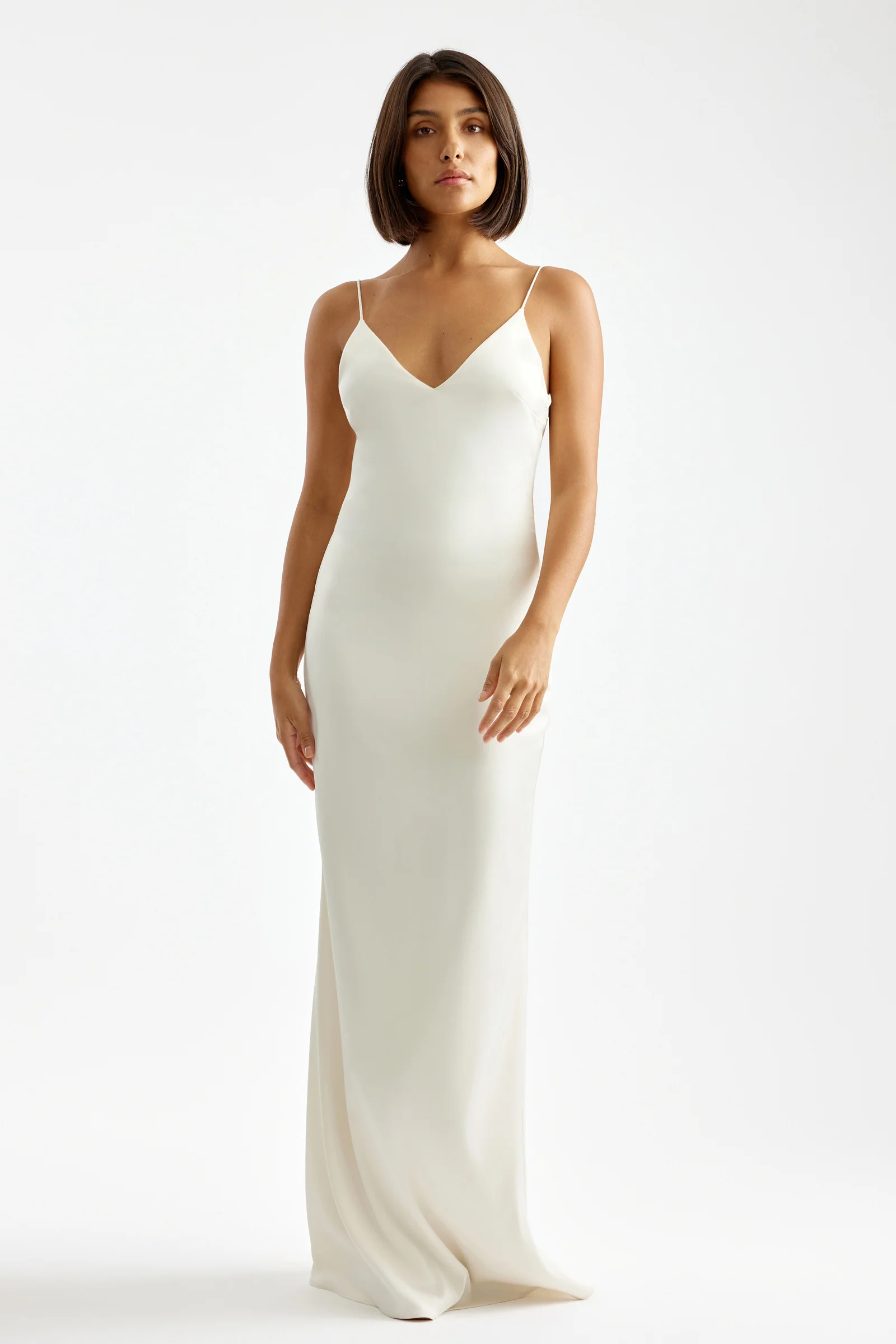 Leila Dress - Oyster - Image 4
