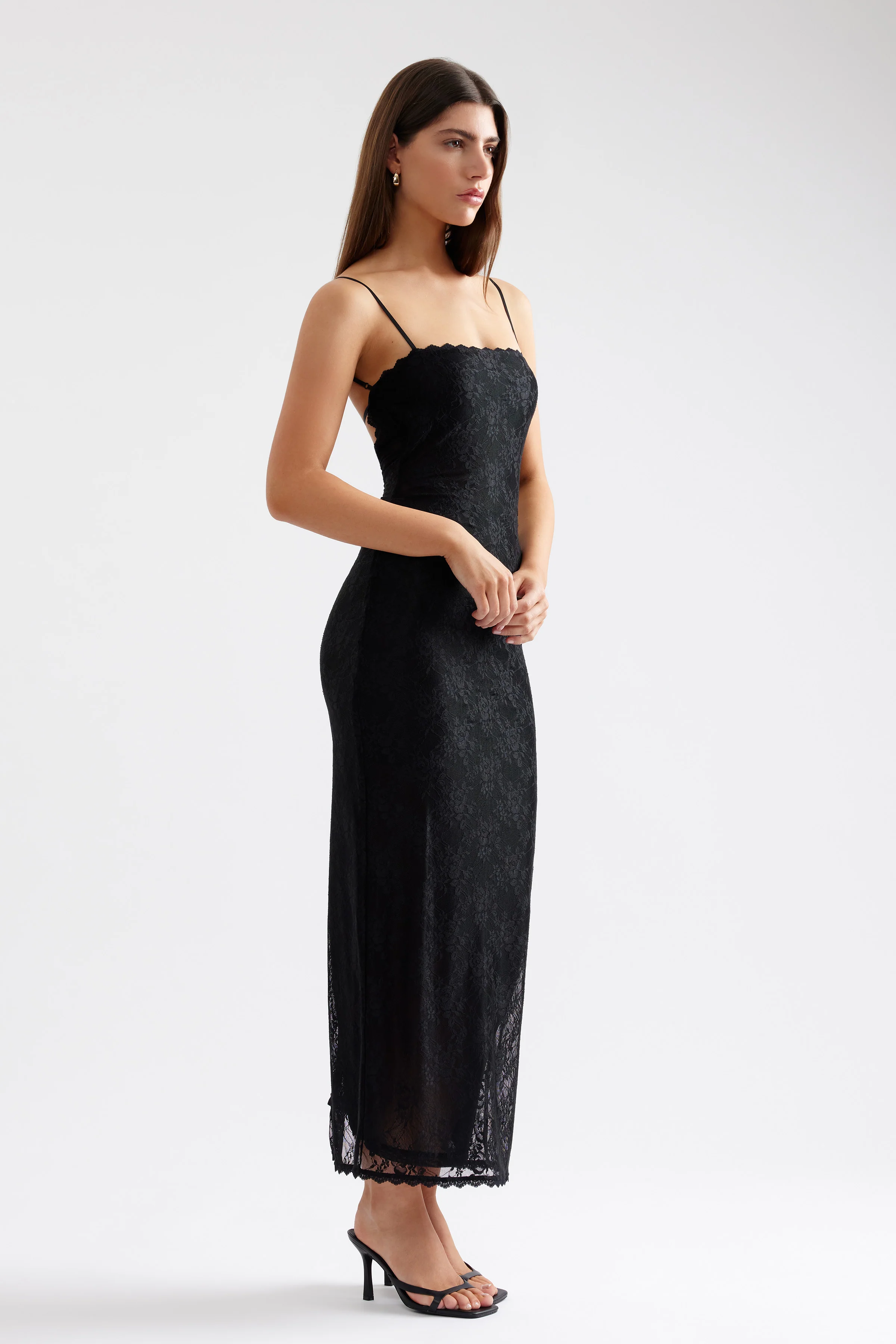 Liza Dress - Black - Image 3