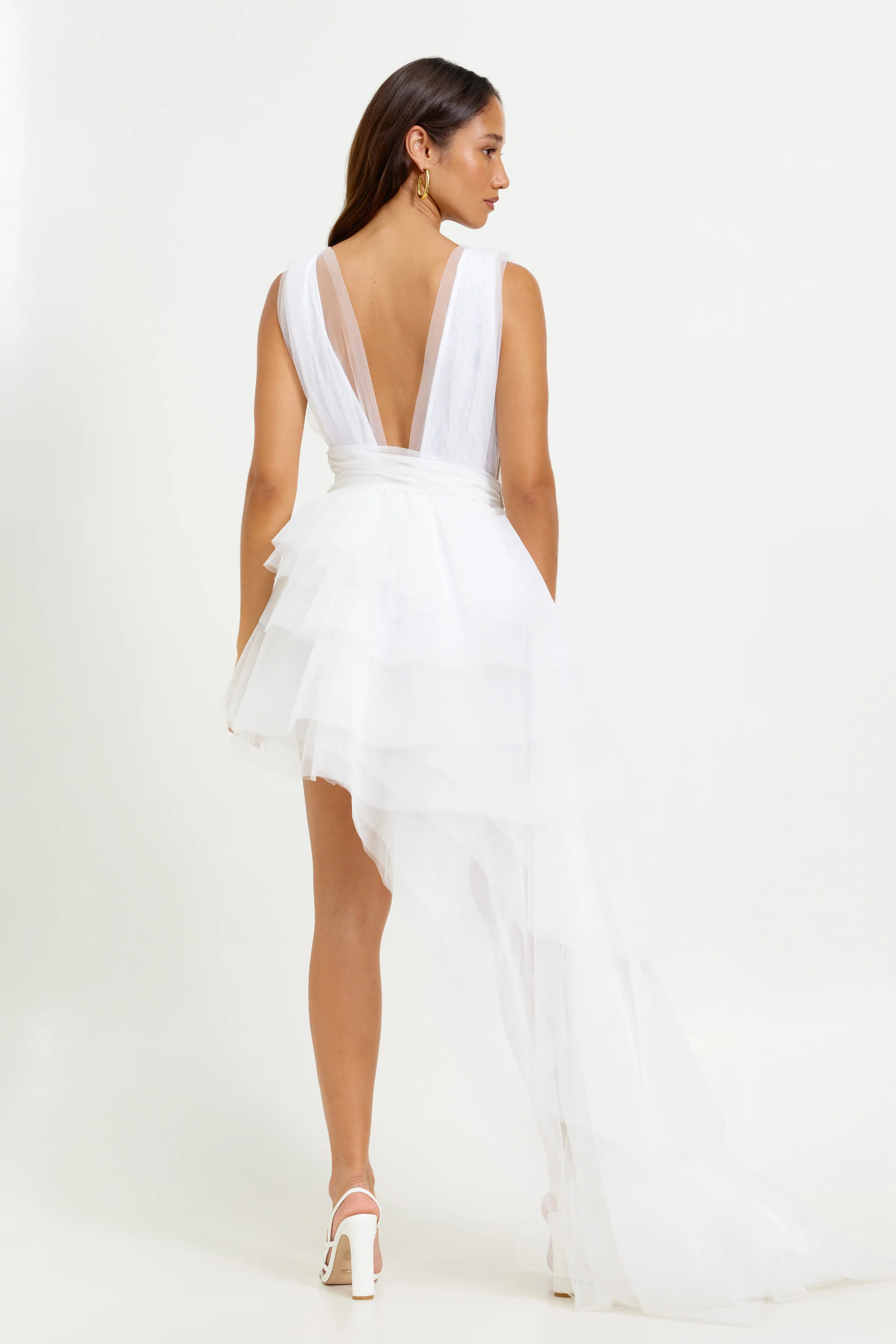 Lola Dress - White - Image 3