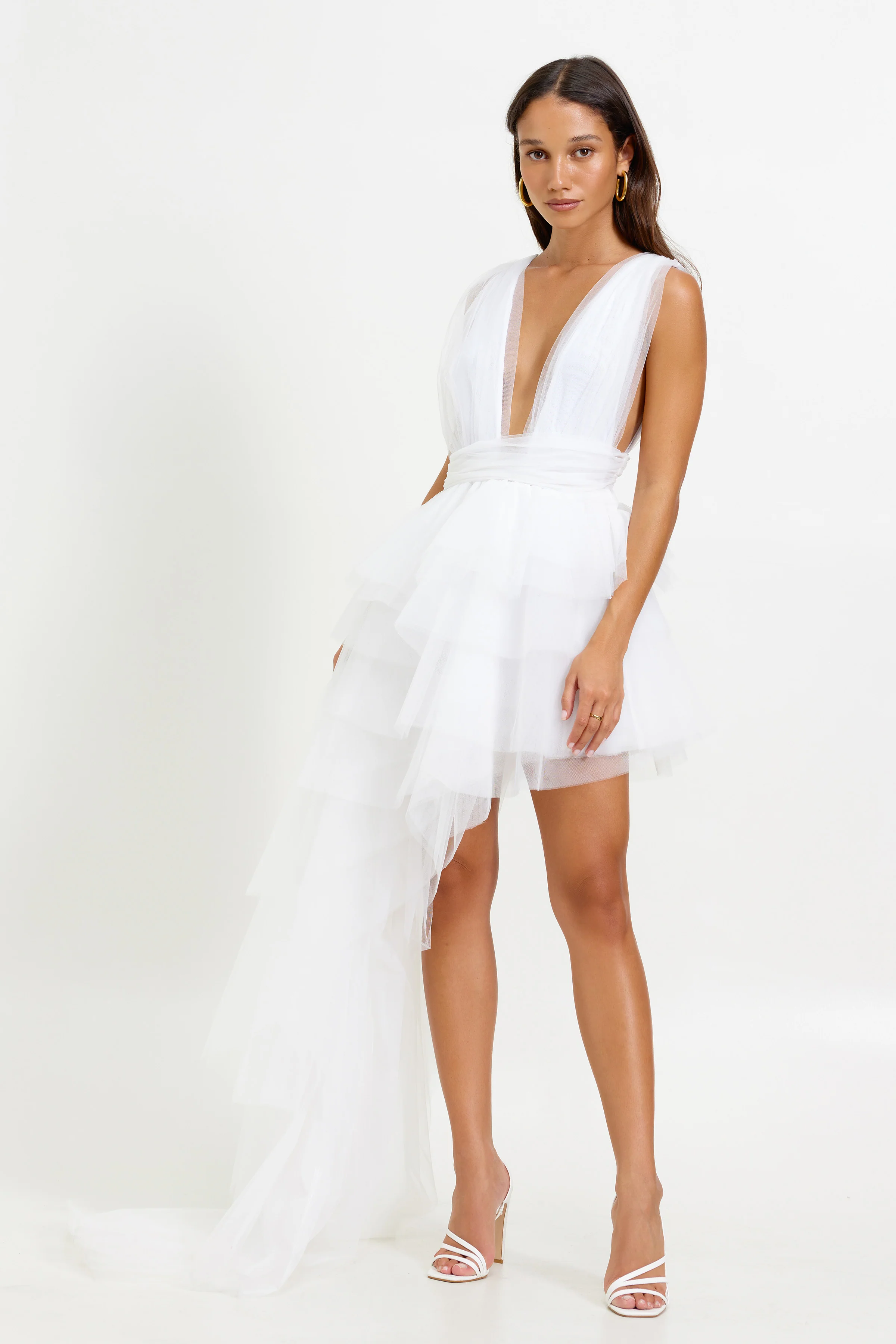 Lola Dress - White - Image 5