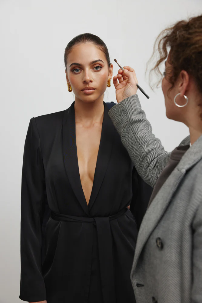 Lucio Jacket Dress - Black - Image 3