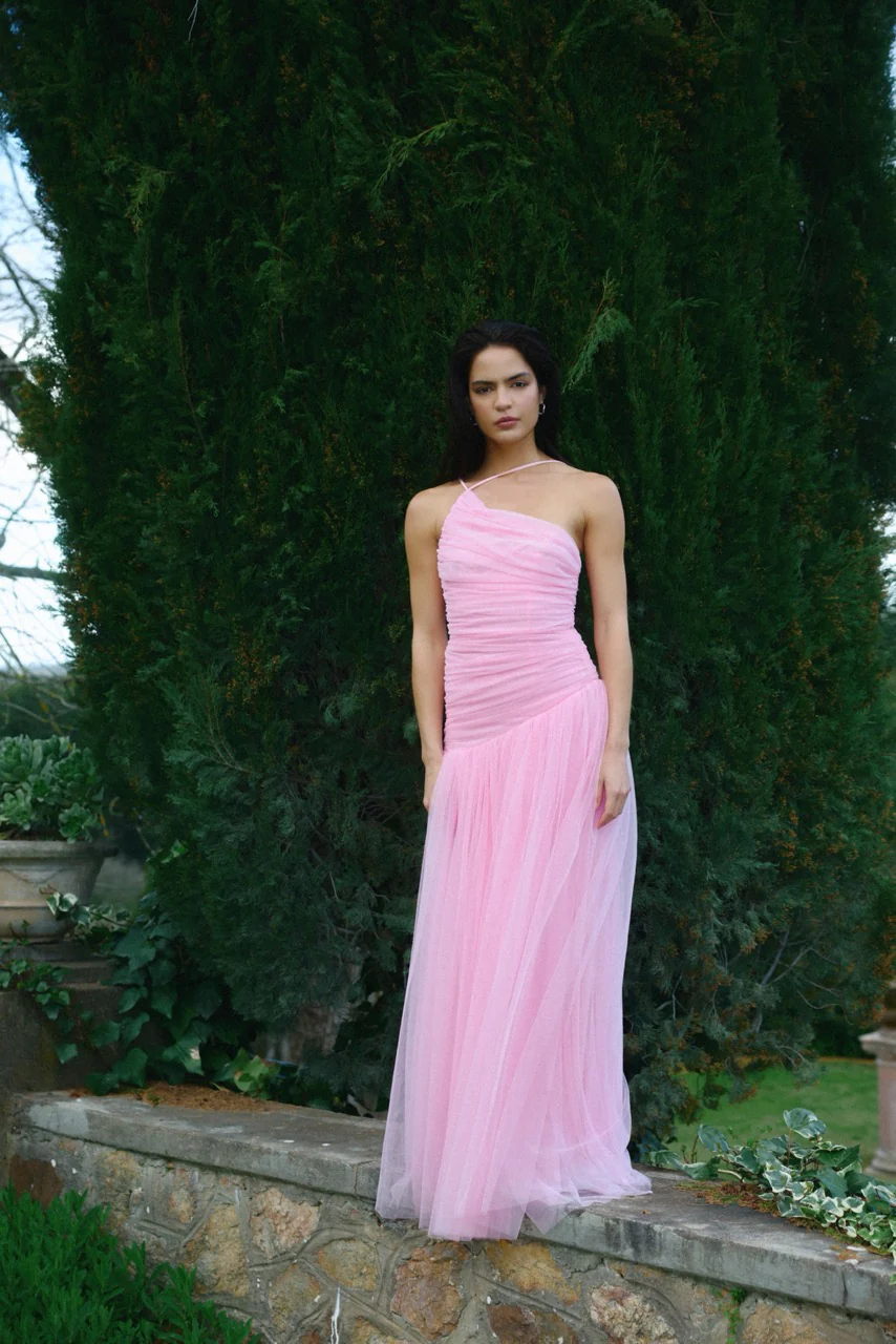 Madeleine Dress - Candy Pink - Image 2