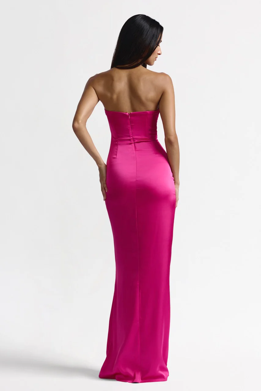 Magnolia Dress - Magenta - Image 3