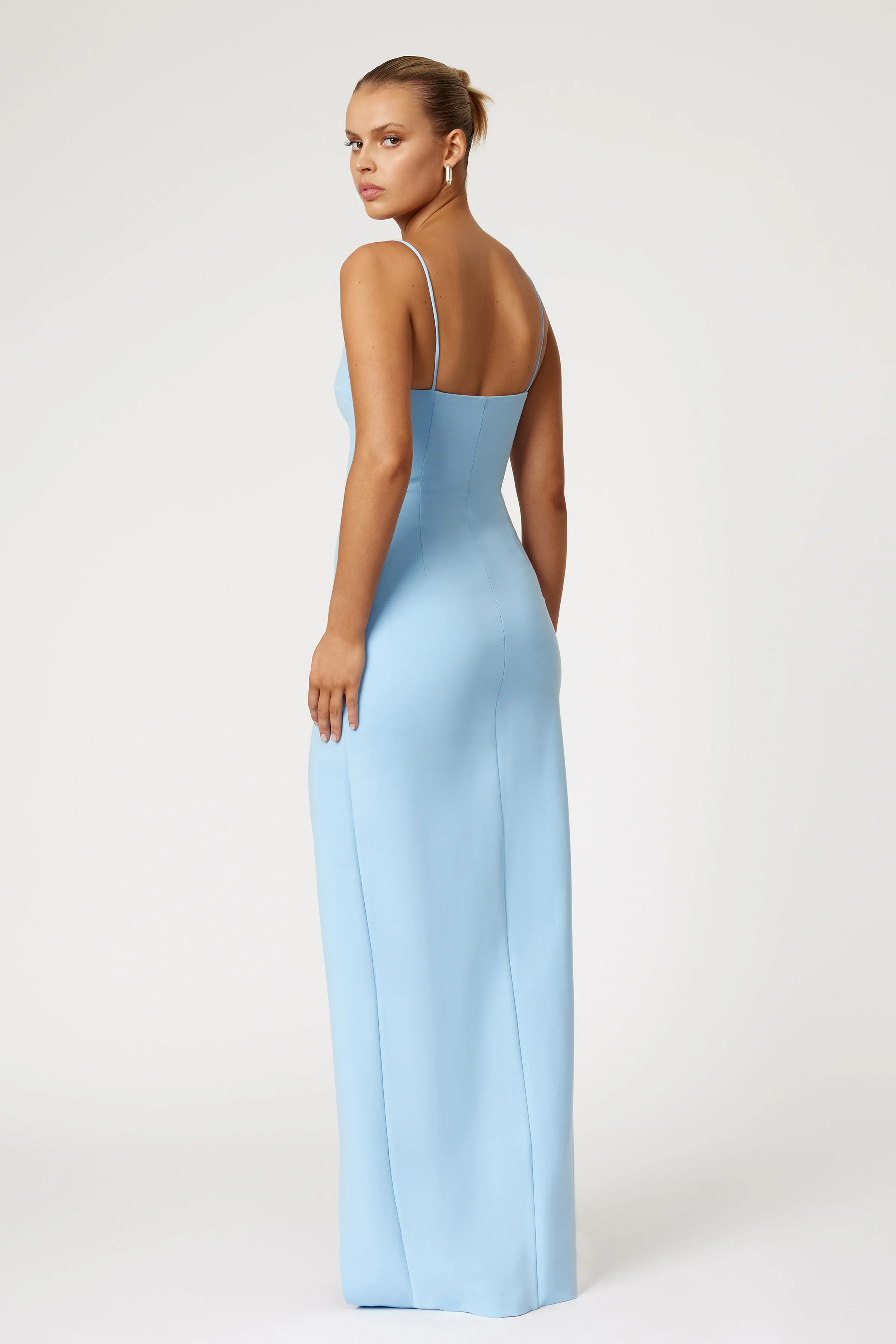 Mara Dress - Sky Blue - Image 3