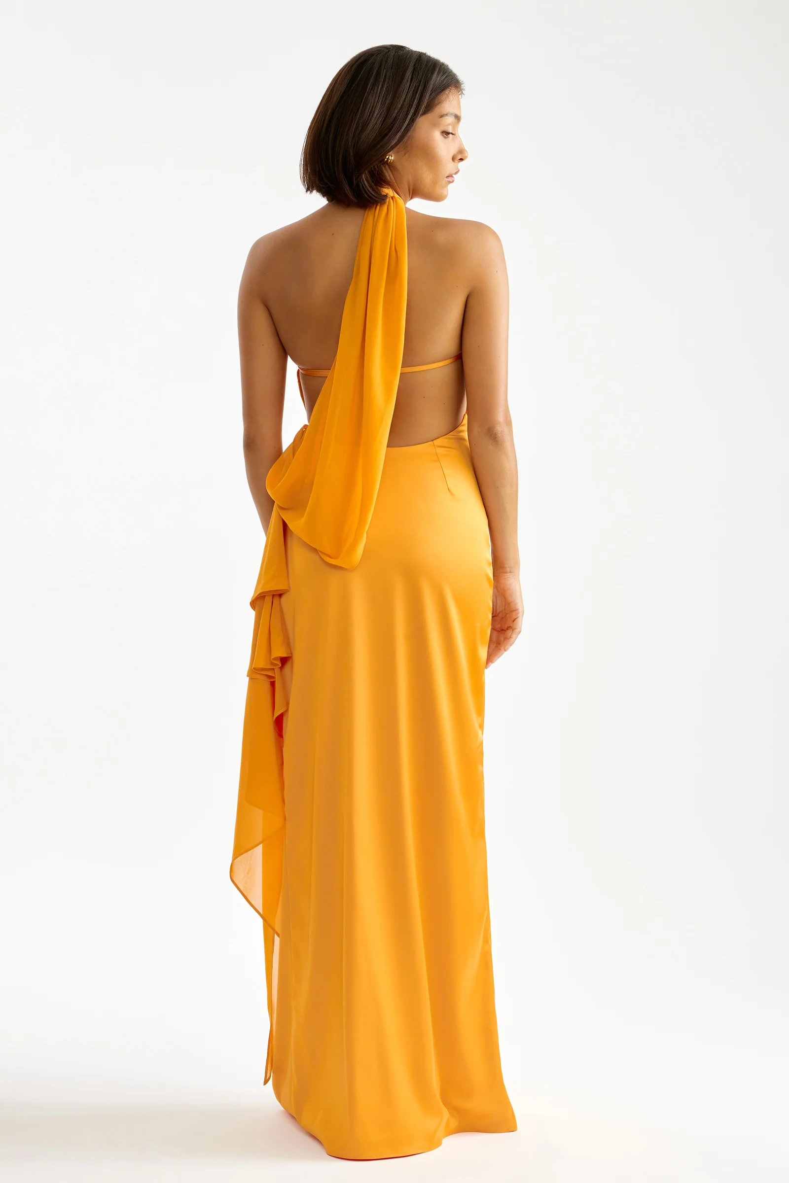 Mona Dress - Orange - Image 2