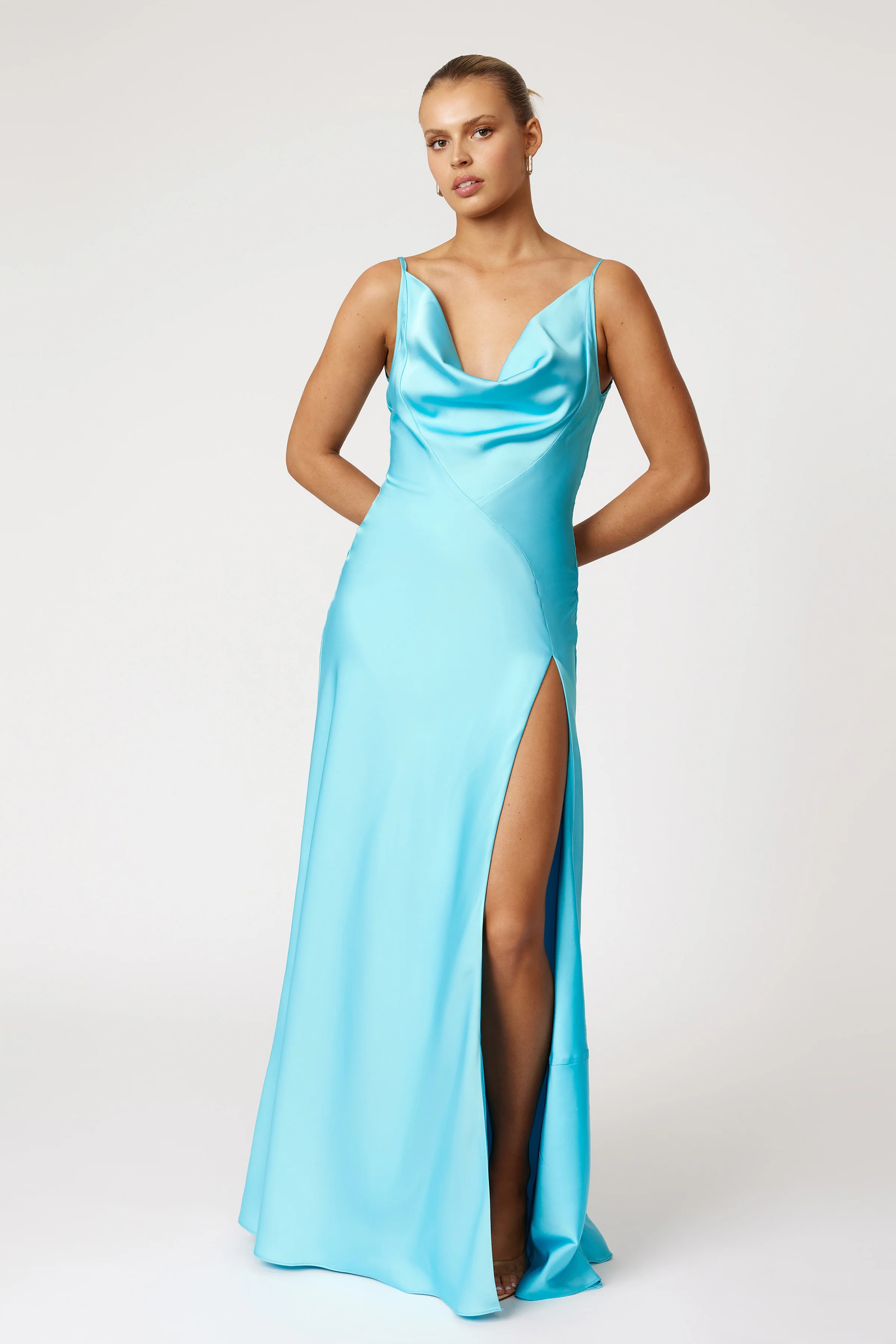 Monroe Dress - Lagoon Blue - Image 2