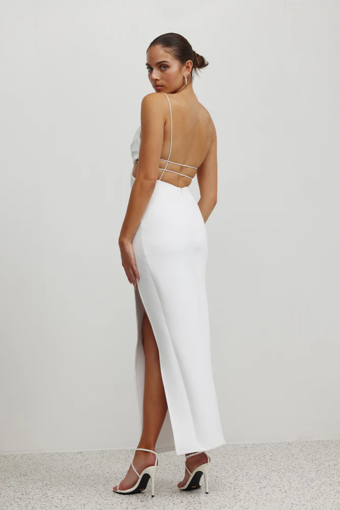 Neptune Dress - White - Image 3
