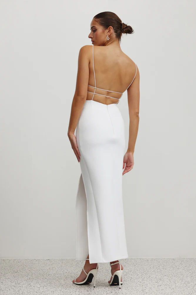 Neptune Dress - White - Image 5